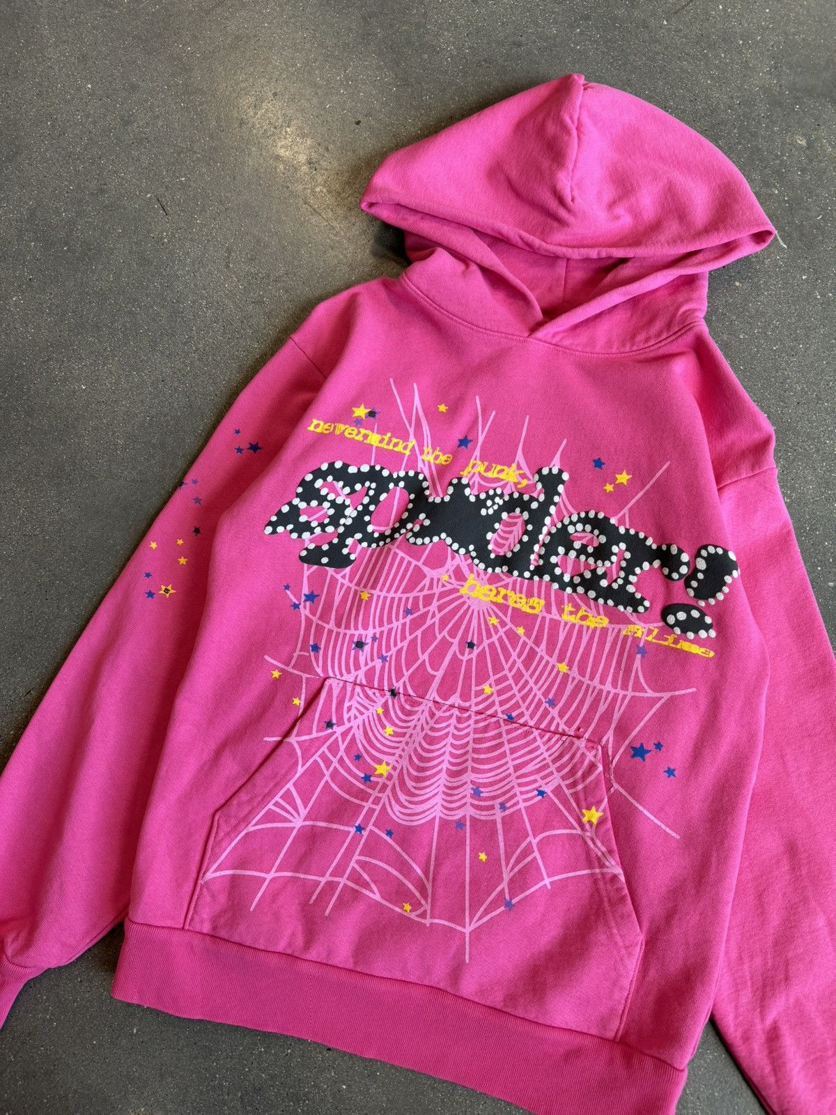 Spider Worldwide Sp5der P*NK V2 Hoodie Pink | Grailed Spider Worldwide Sp5der P*NK V2 Hoodie Pink | Grailed