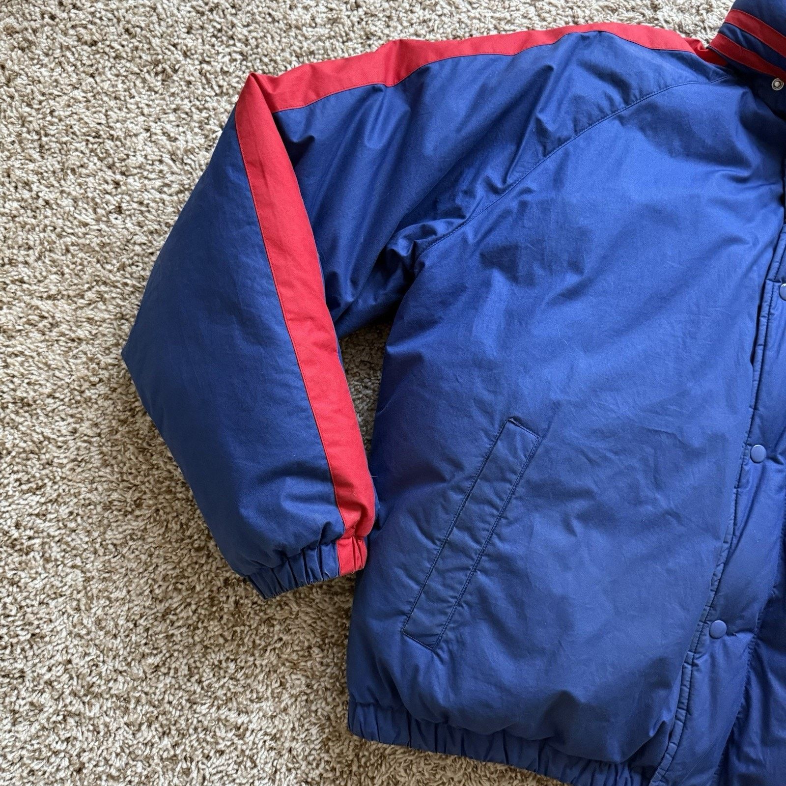 Polo Ralph Lauren × Ralph Lauren × Vintage Polo Ralph Lauren Blue Jacket Puffer Suicide Skier Downhill Size US L / EU 52-54 / 3 - 9 Thumbnail
