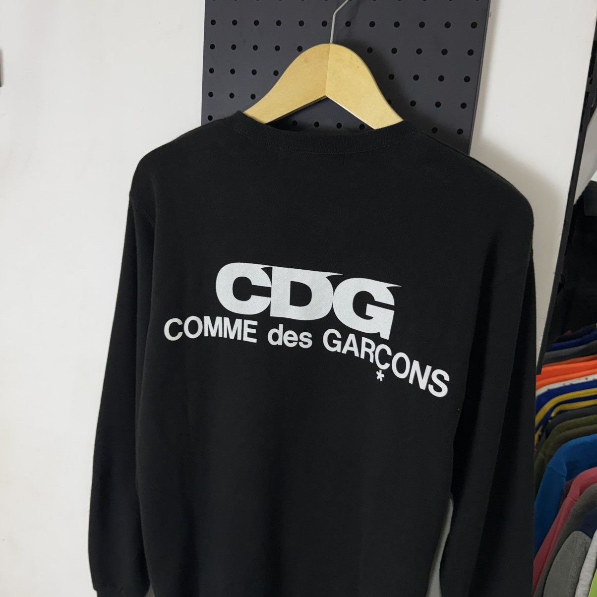 Comme des Garcons COMME des GARCONS good design shop black backhit sweatshirt Size US M / EU 48-50 / 2 - 2 Thumbnail