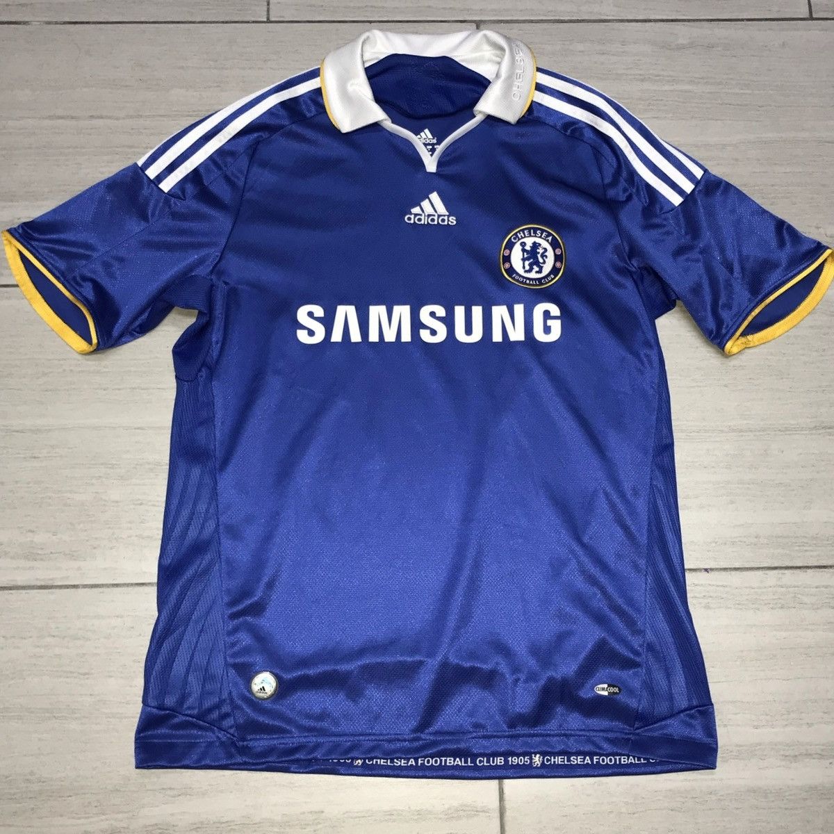Chelsea Fc Adidas Collared Jersey