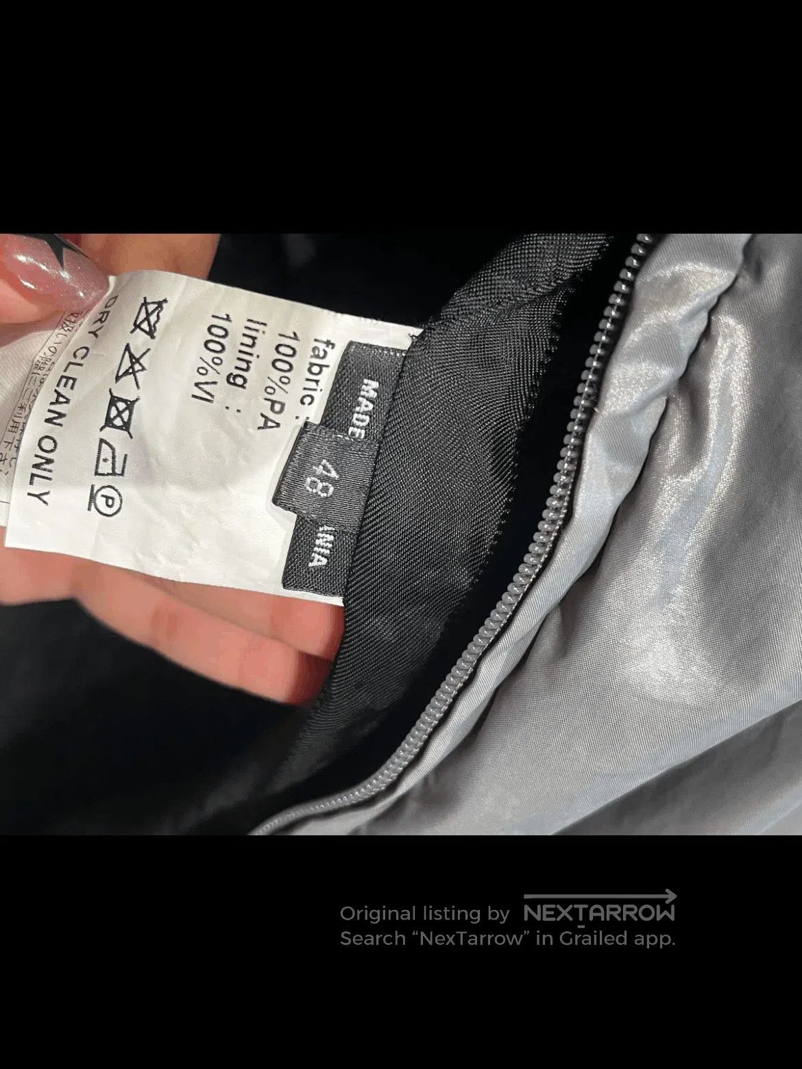 Raf Simons Sz 48 Raf Simons 08AW Silver Parkas. Size US M / EU 48-50 / 2 - 8 Thumbnail