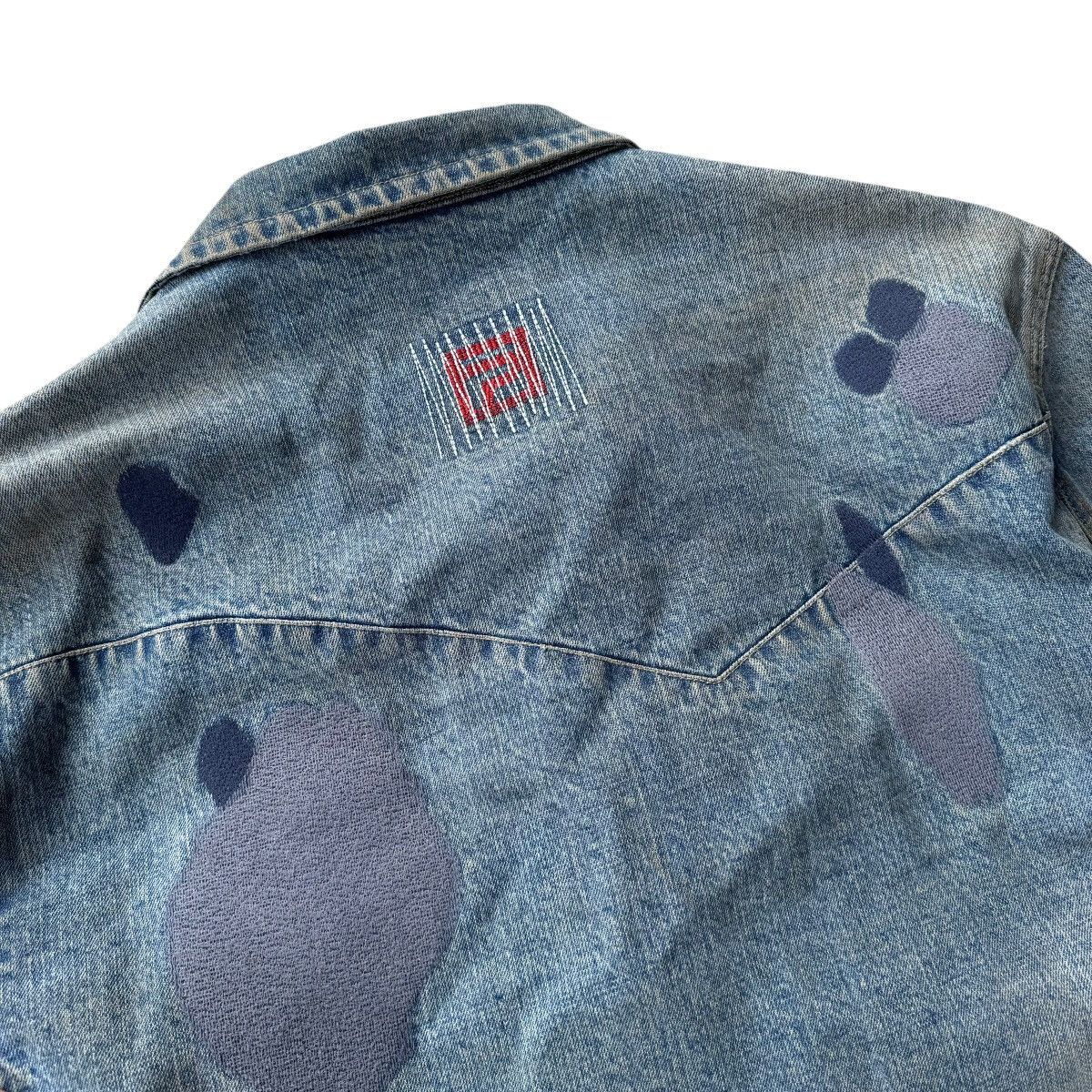 Evisu × Pepe Jeans Y2K Pepe Jeans Denim Blazer Jean Coat Vintage HipHop Trucker Size US XXL / EU 58 / 5 - 10 Thumbnail
