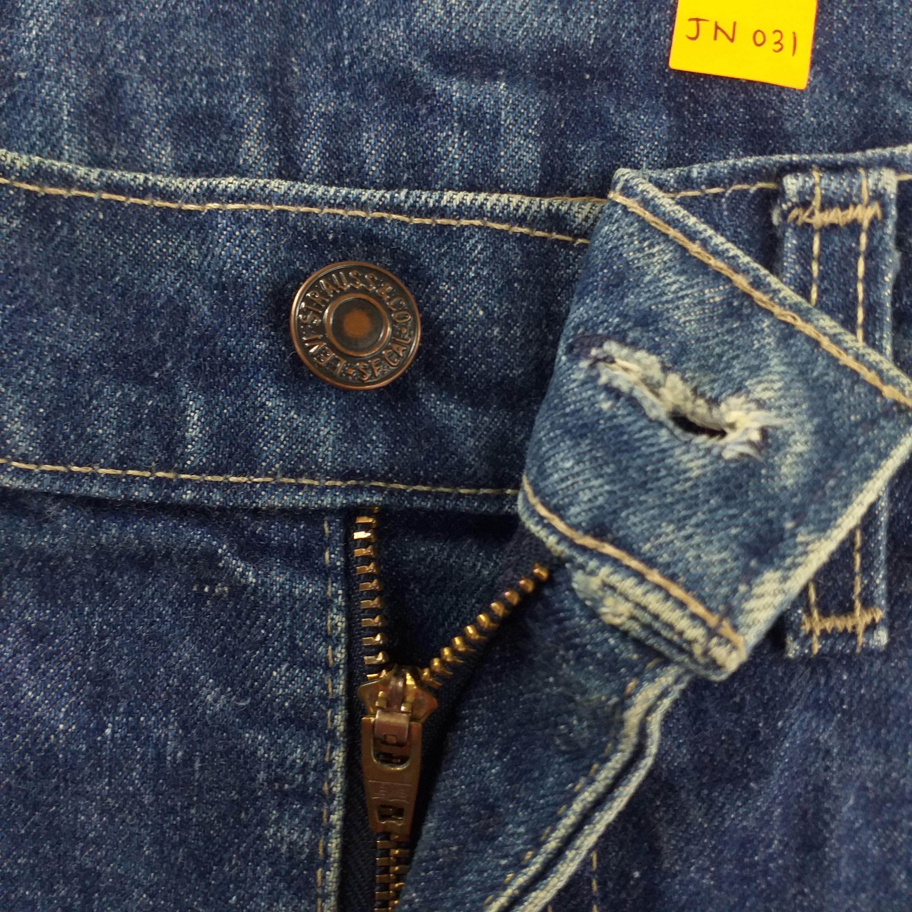 Levi's 80's Vintage Levi's Special Reserve Denim 33 x 29.5 -JN031 Size US 33 - 13 Thumbnail