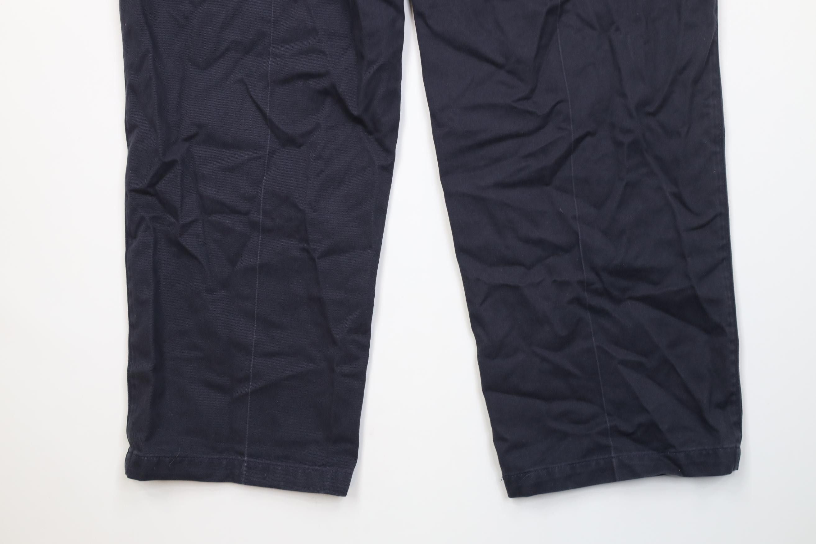Vintage Vintage 90s Streetwear Straight Leg Chino Pants Cotton Blue Size US 34 / EU 50 - 12 Thumbnail