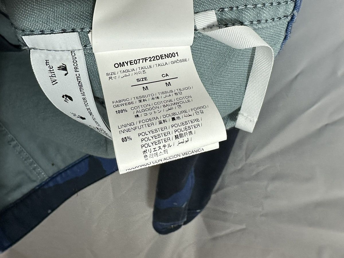 Off-White Off whote camo denim jacket Size US M / EU 48-50 / 2 - 11 Thumbnail