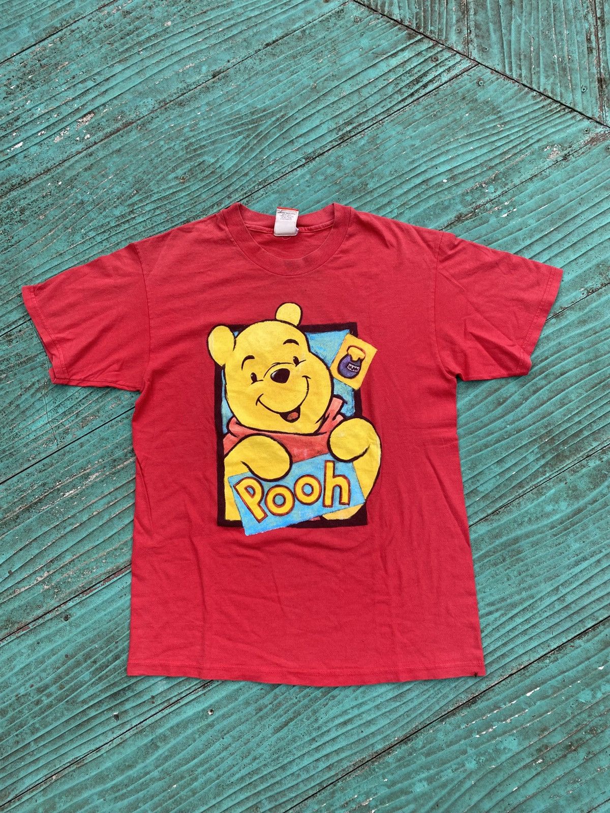 Disney Disney winnie the pooh te cartoon jerry leigh pooh 90s Size US L / EU 52-54 / 3 - 1 Thumbnail