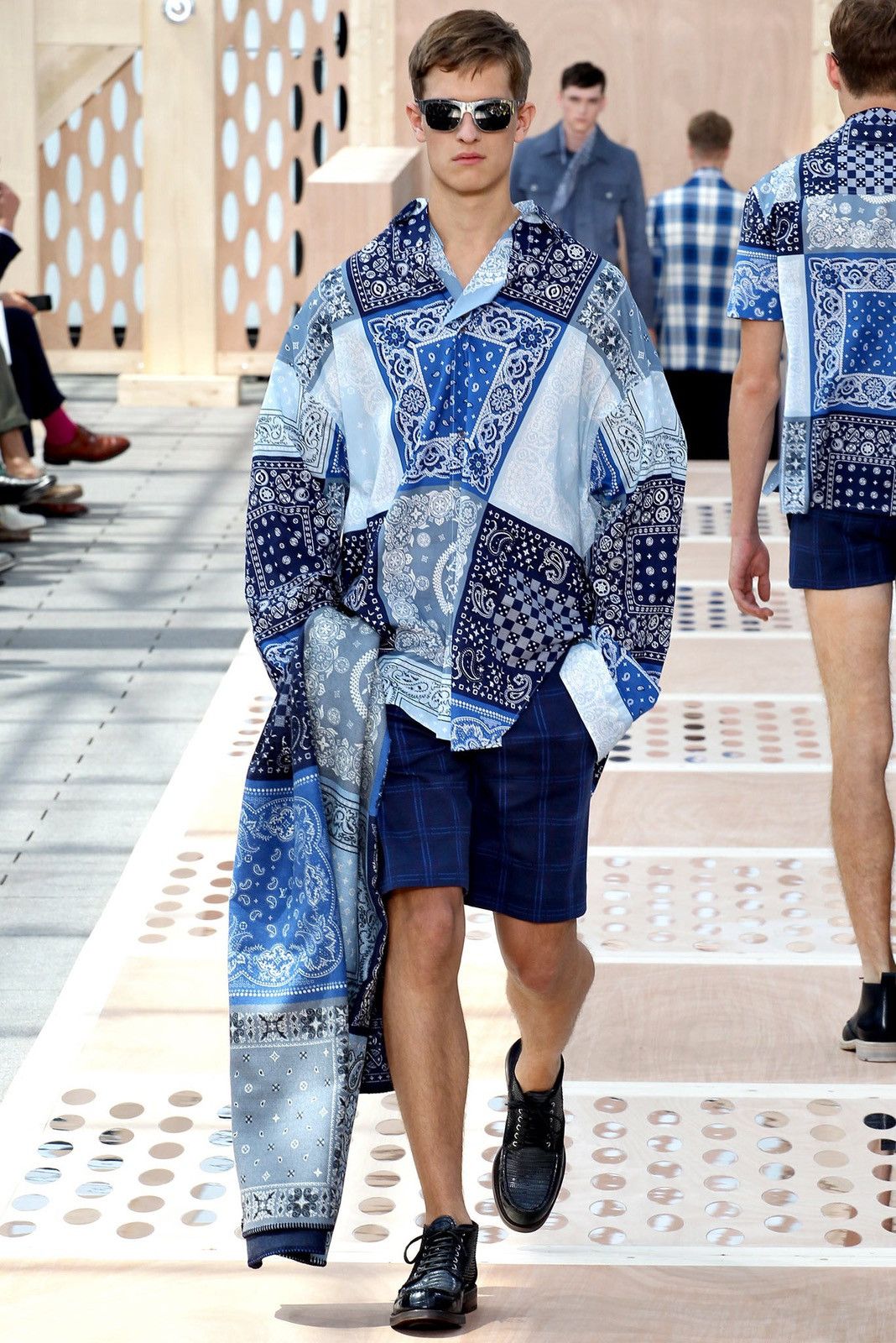 Louis Vuitton Bandana Shirt | Grailed
