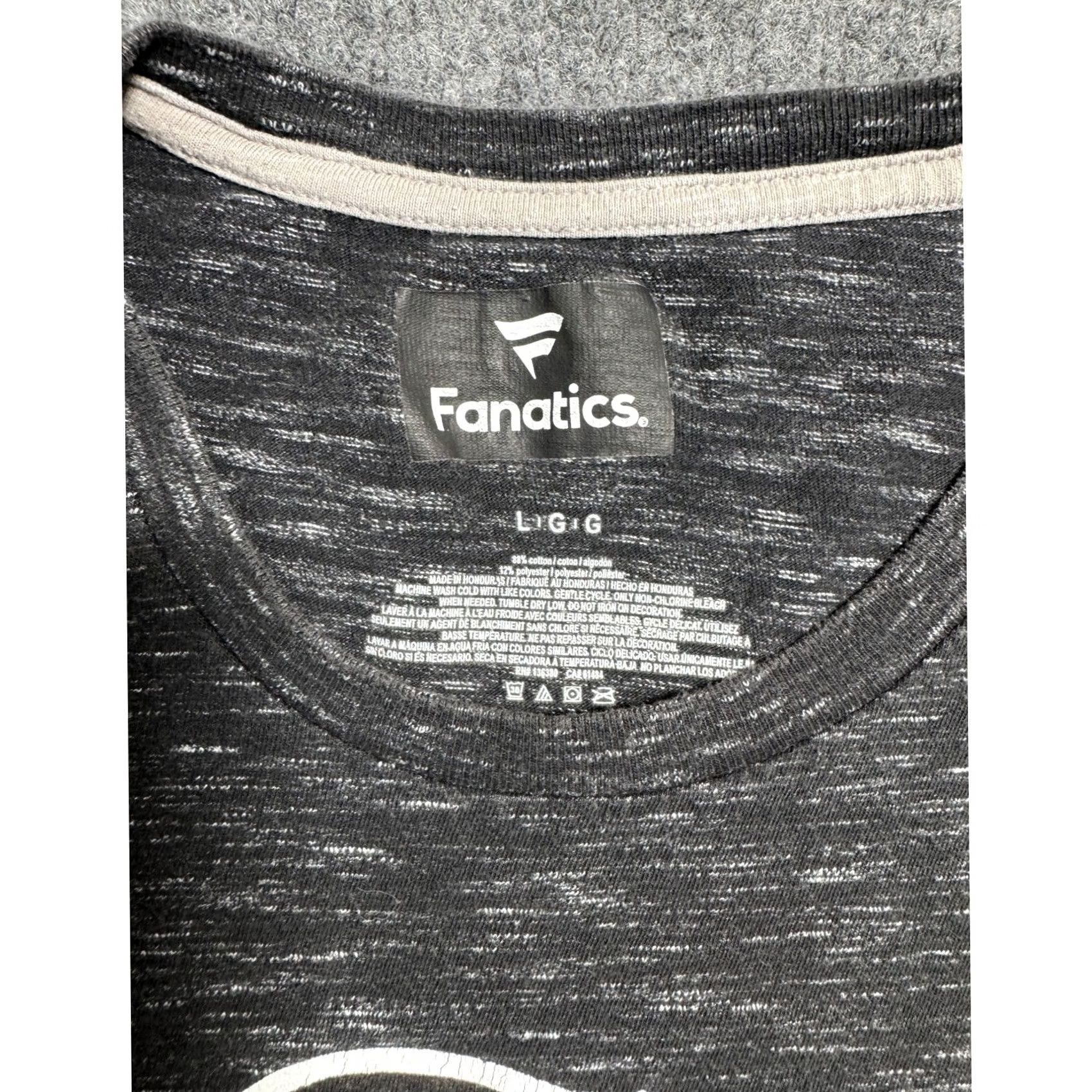Vintage Fanatics Chicago White Sox MLB T-Shirt Mens L Gray Space Dye Short Sleeve Size US L / EU 52-54 / 3 - 2 Thumbnail