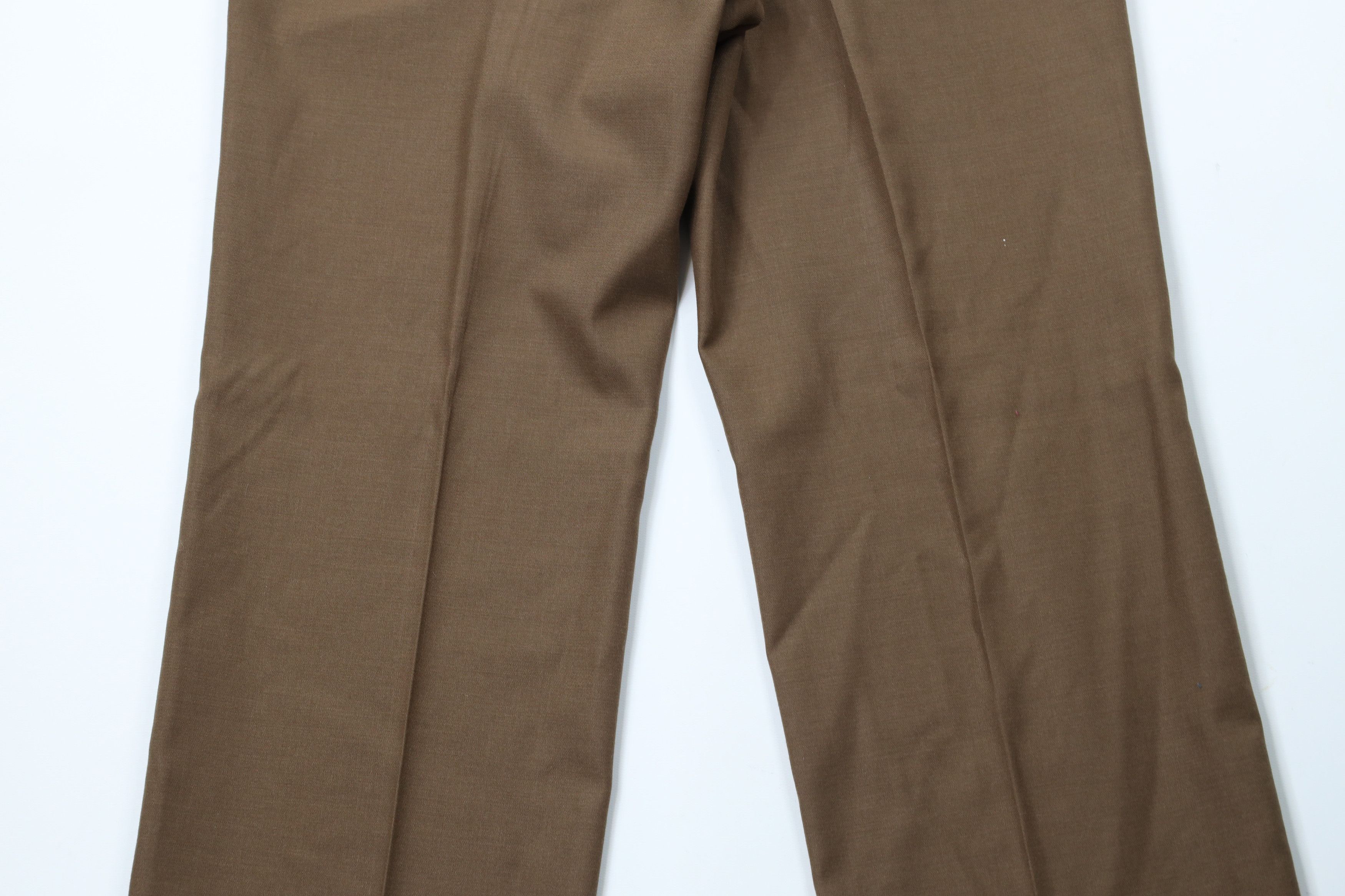 Vintage Vintage 70s Streetwear Flared Wide Leg Chino Pants Brown Size US 32 / EU 48 - 12 Thumbnail