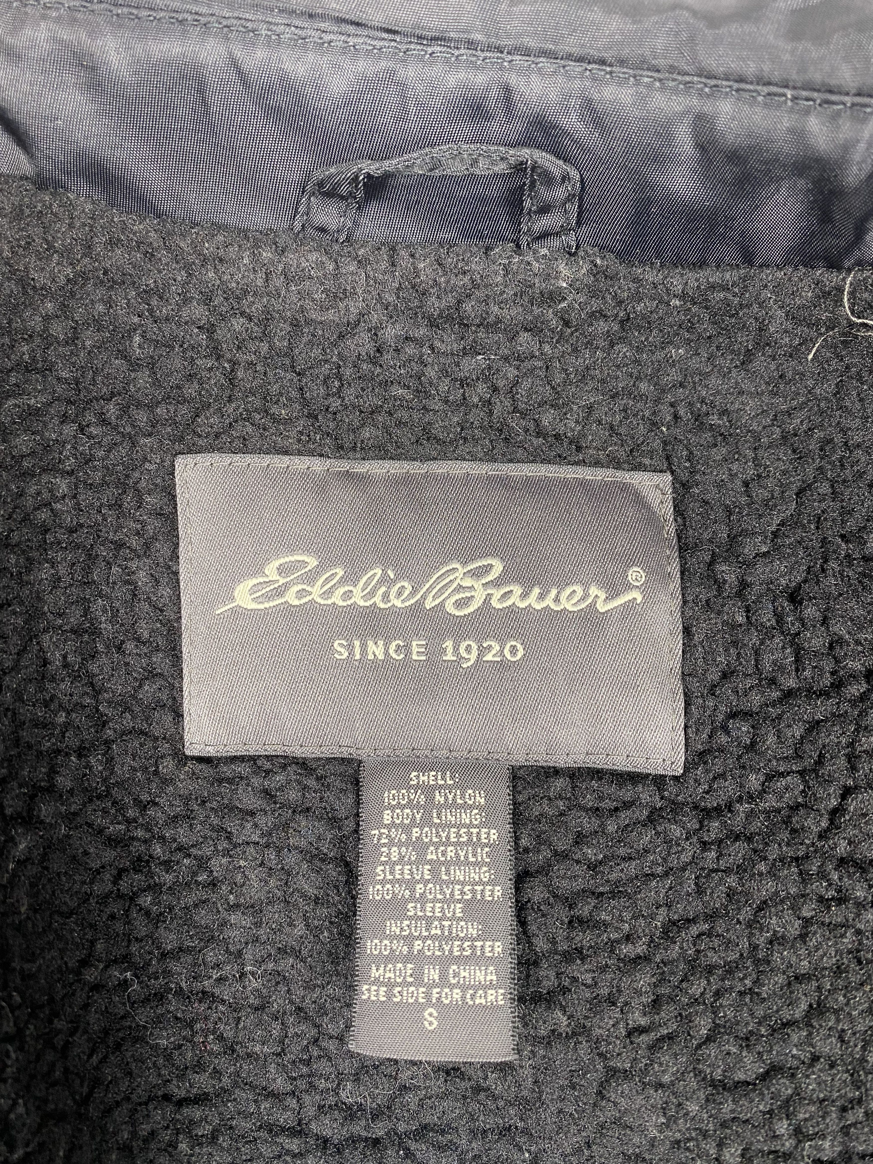 Eddie Bauer Vintage Eddie Bauer Zip Up Black Light Jacket Size US S / EU 44-46 / 1 - 11 Thumbnail
