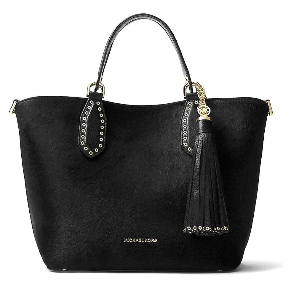 Michael Kors Michael Kors Brooklyn Calf Hair & Leather RARE Statement Bag Size ONE SIZE - 4 Thumbnail