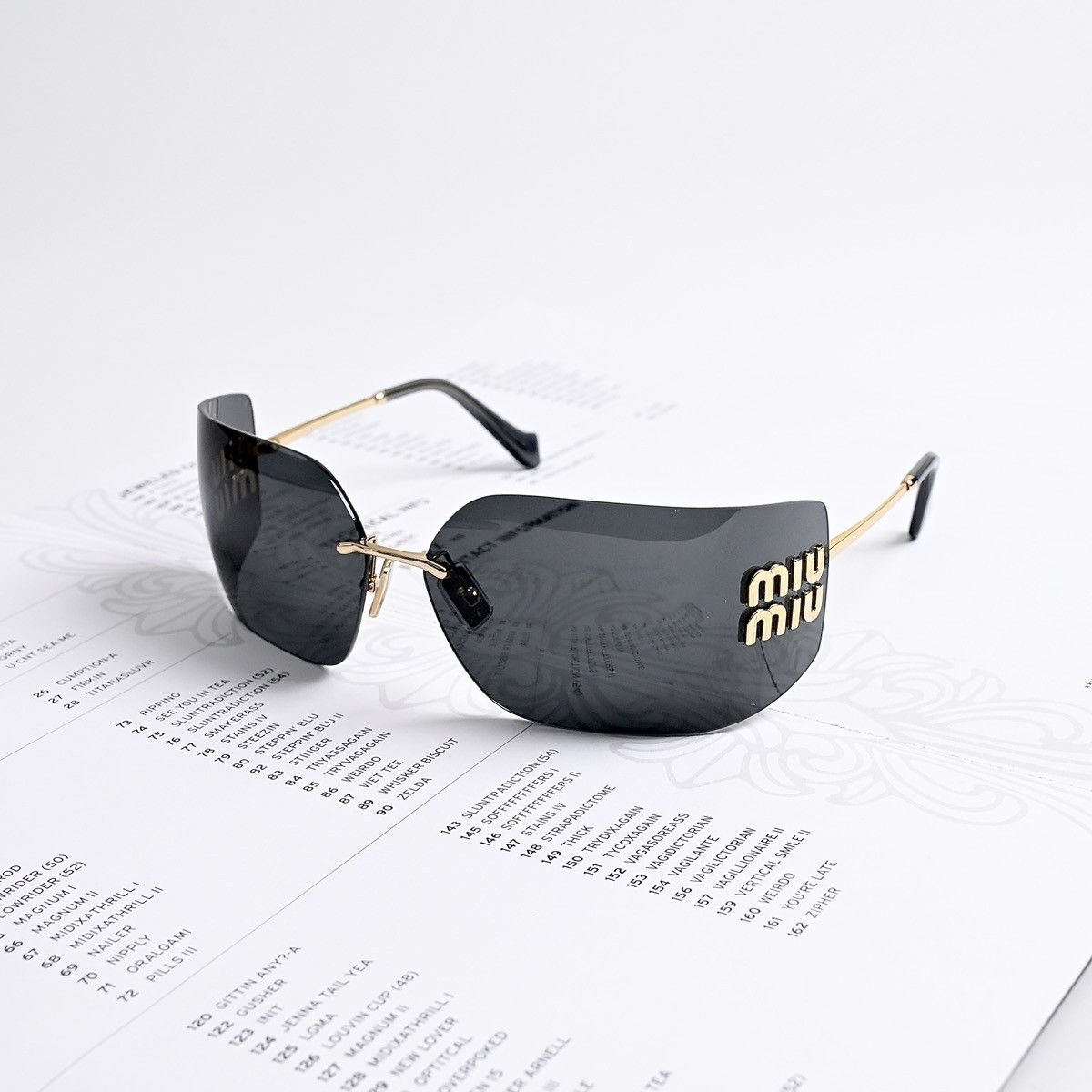 Miu Miu MIU MIU 0MU 54YS SUNGLASSES Size ONE SIZE - 1 Thumbnail