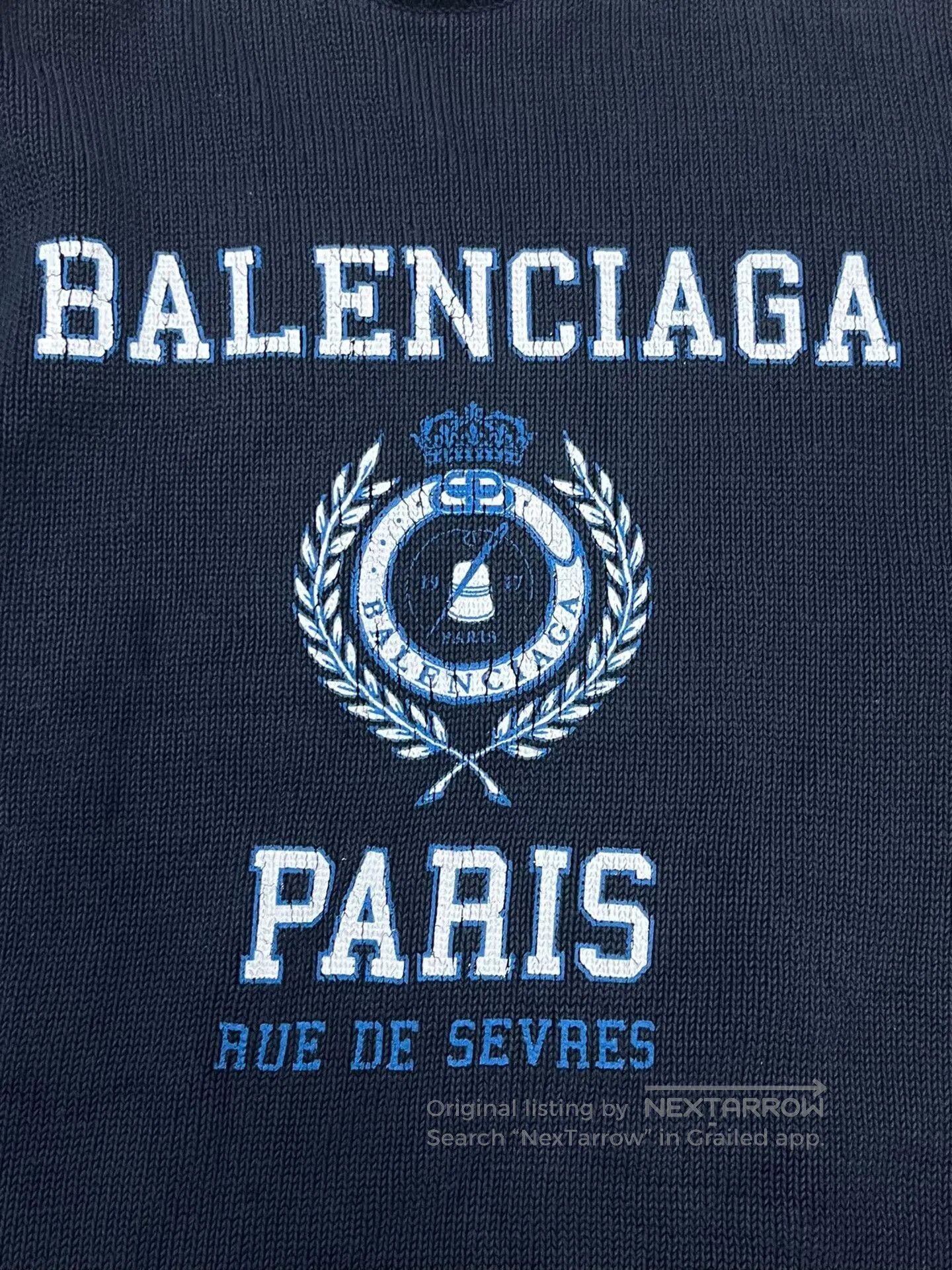 Balenciaga Balenciaga SS22 Logo Crewneck Sweater. Size US S / EU 44-46 / 1 - 3 Thumbnail