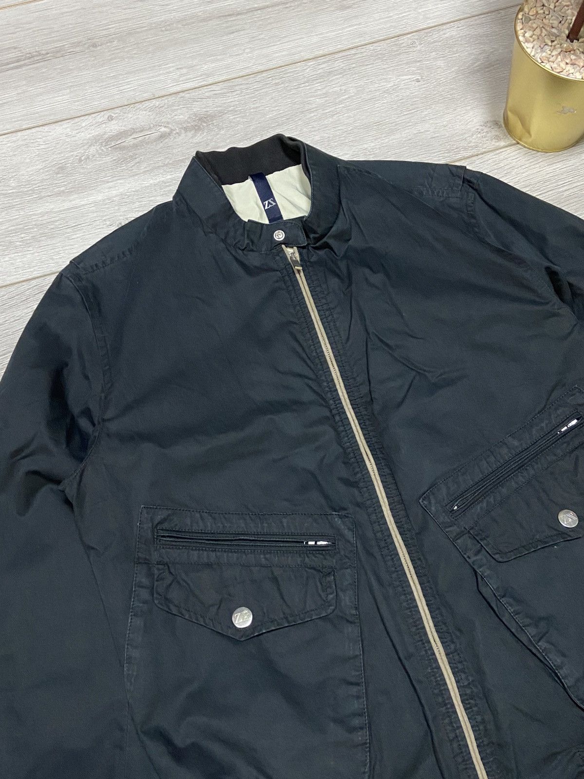 Ermenegildo Zegna Ermenegildo Zegna Bomber Jacket Size US S / EU 44-46 / 1 - 3 Thumbnail