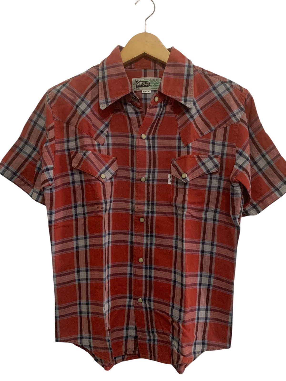 Japanese Brand Surplus Seminary Button Shirt Size US S / EU 44-46 / 1 - 2 Thumbnail