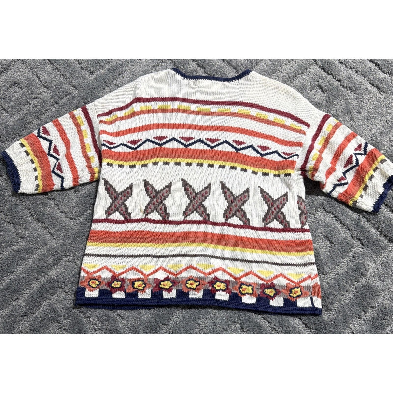 Other Vintage Cambridge Dry Goods Knit Cardigan Womens M Elephant Size M / US 6-8 / IT 42-44 - 2 Thumbnail