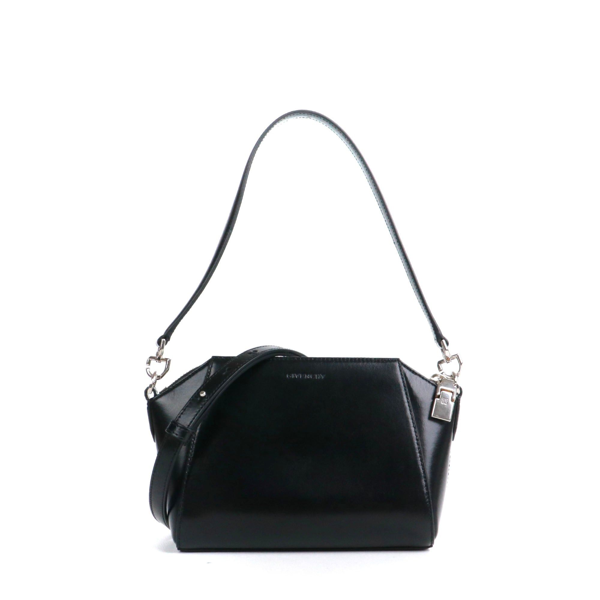 Givenchy GIVENCHY - Givenchy Antigona shoulder bag in black smooth leather Size ONE SIZE - 1 Thumbnail