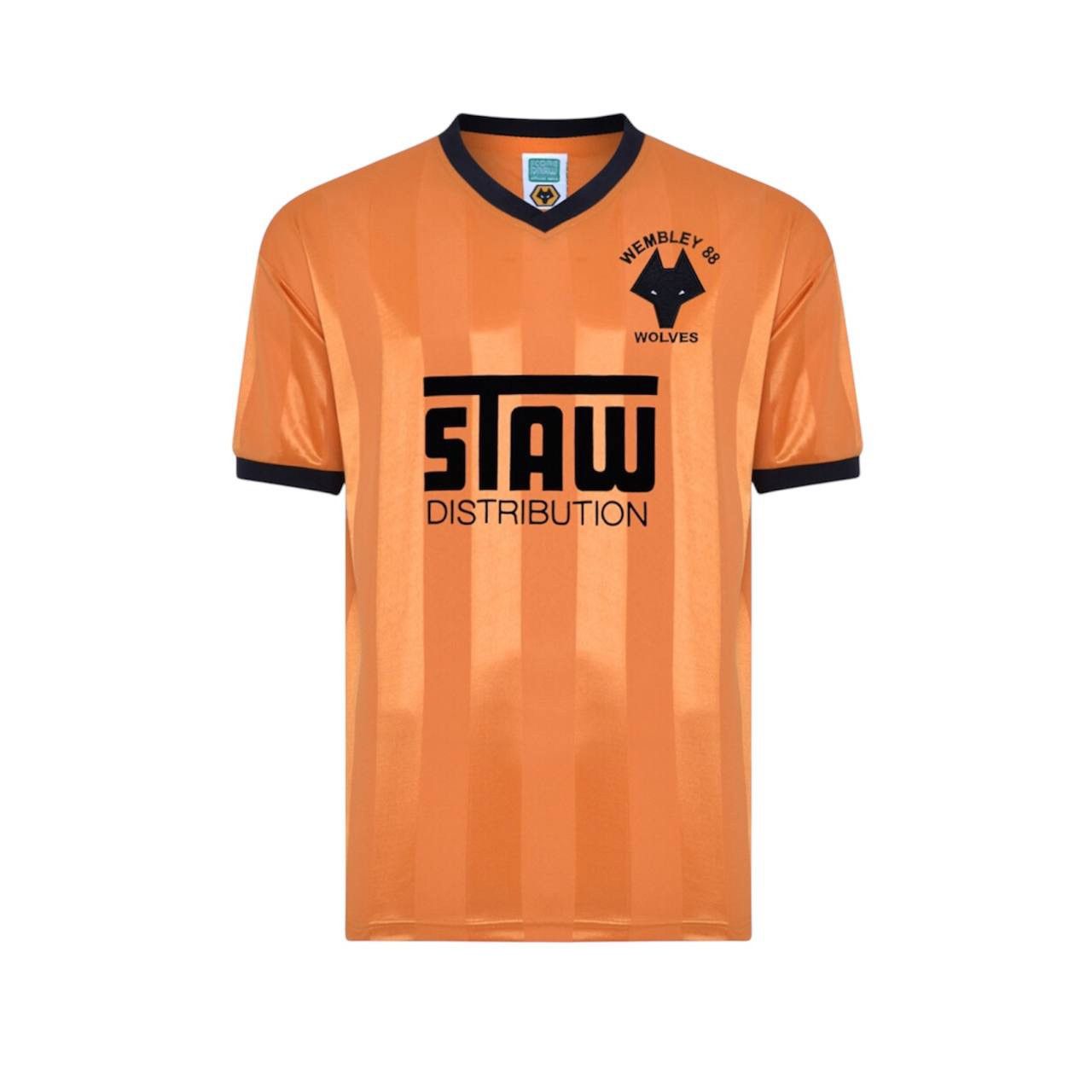 Sports Specialties 1988 WOLVERHAMPTON RETRO REMAKE SOCCER JERSEY FOOTBALL SHIRT Size US L / EU 52-54 / 3 - 1 Thumbnail