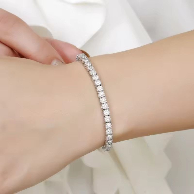 Jewelry 19 Cm Polished Stainless Steel 4mm Box Link Chain Size ONE SIZE - 2 Thumbnail