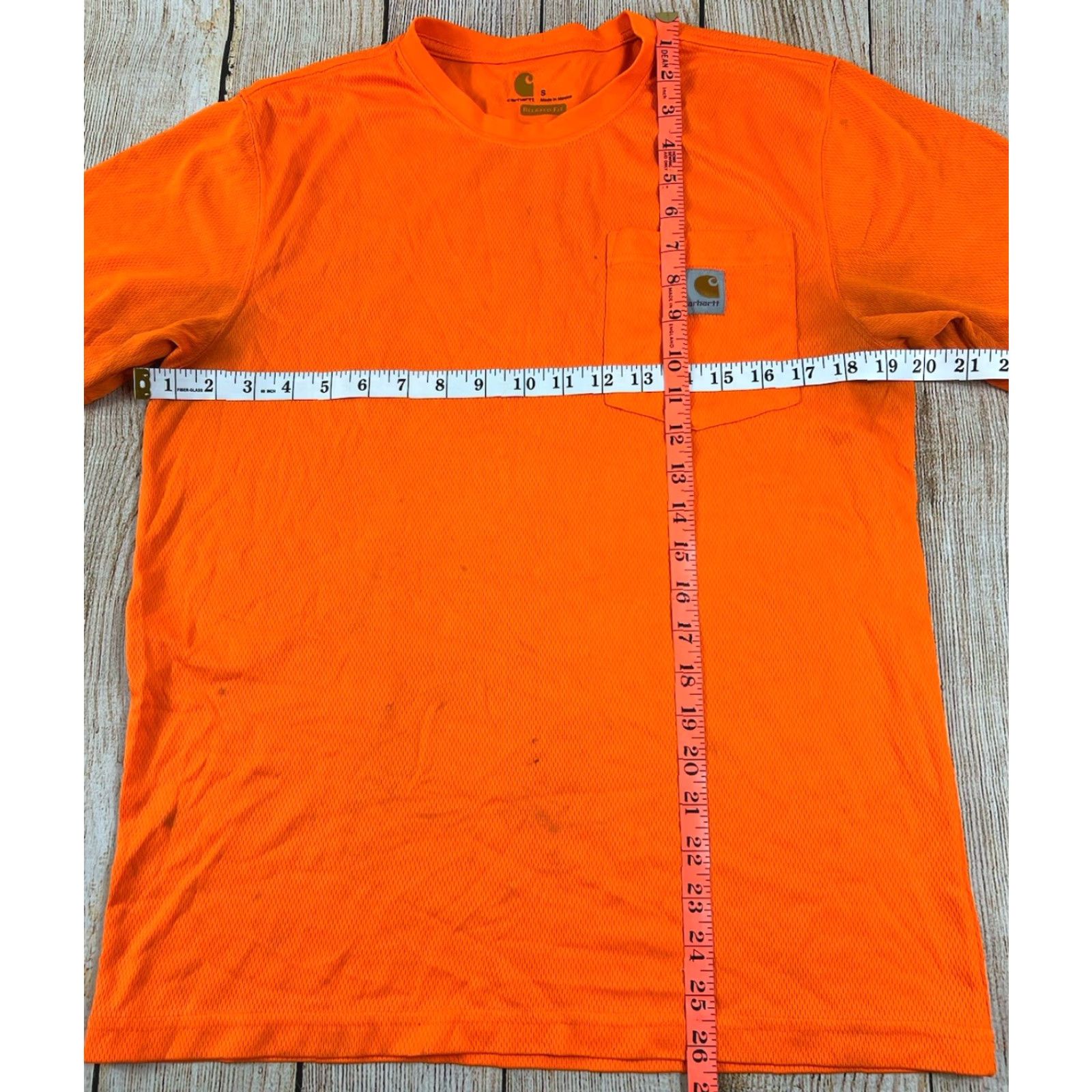 Carhartt Carhartt Shirt Men Orange Small Lot Of 2 High Visibility Relaxed Fit Force Work Shirts S Size US S / EU 44-46 / 1 - 5 Thumbnail