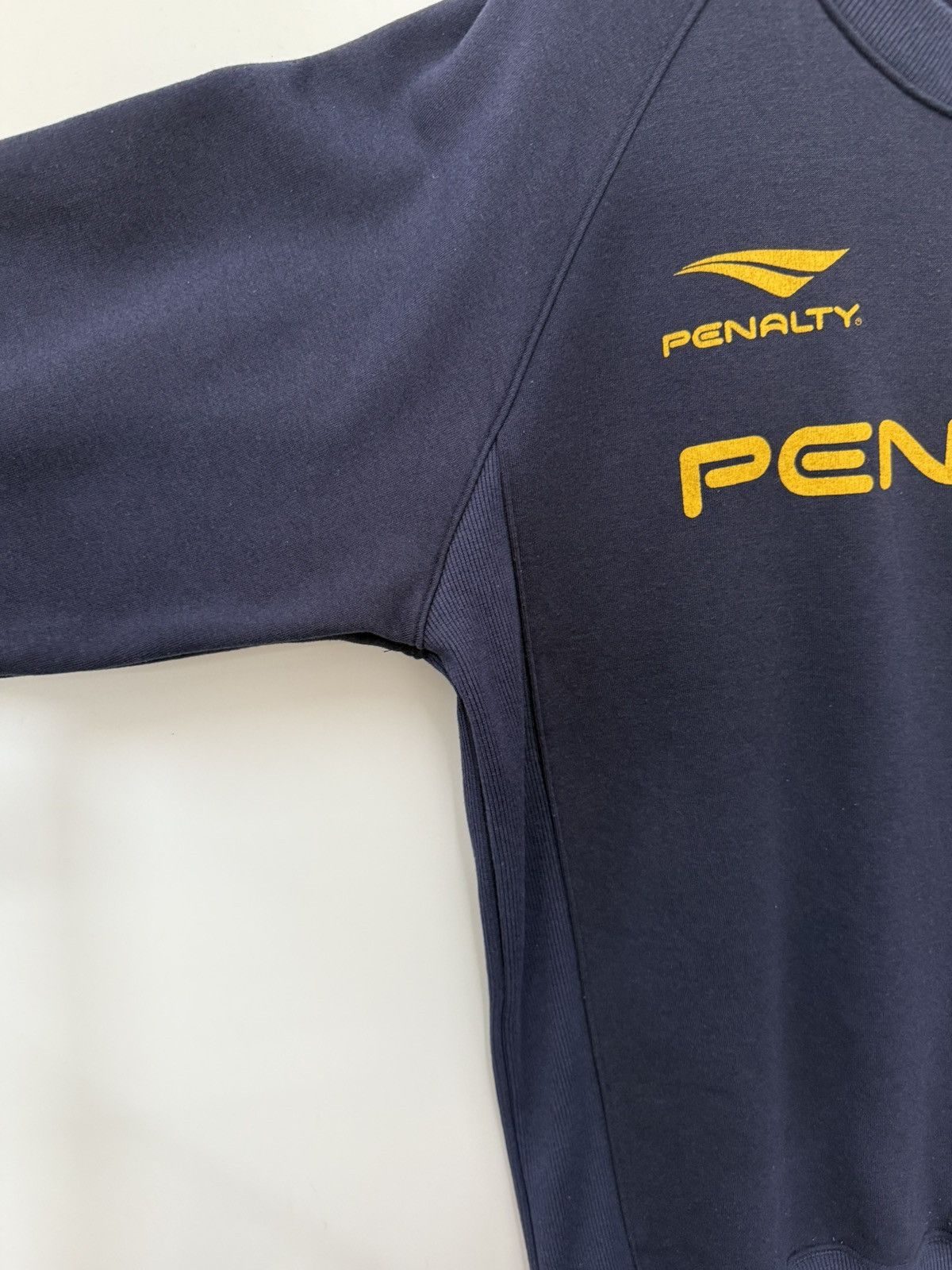 Penalty 🔥 Vtg Y2K PENALTY BRAZILIAN SOCCER SWEATSHIRT Size US M / EU 48-50 / 2 - 5 Thumbnail