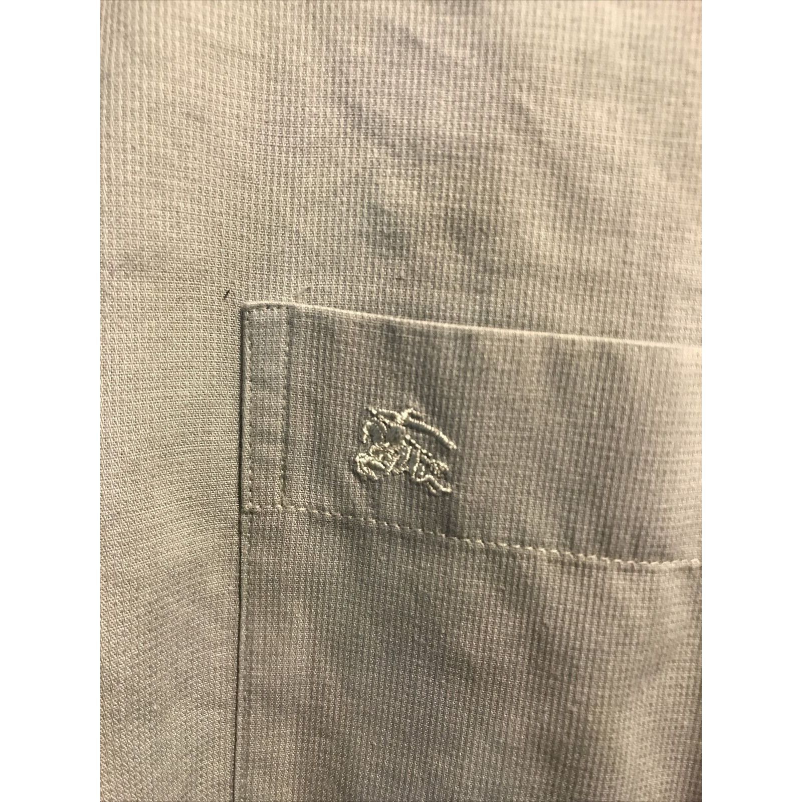 Burberry Burberry London Men’s XL Khaki 17-17.5 42-43 LS Cotton Shirt Size US XL / EU 56 / 4 - 6 Thumbnail