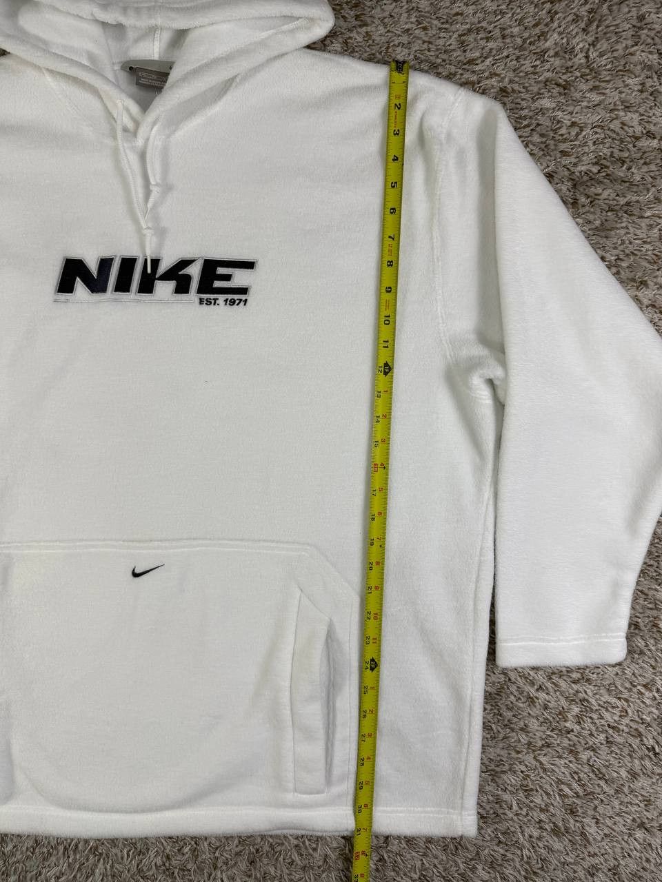 Nike Vintage Nike Fleece Lined Pullover Gray Label Y2K 2000s Size US XL / EU 56 / 4 - 4 Thumbnail