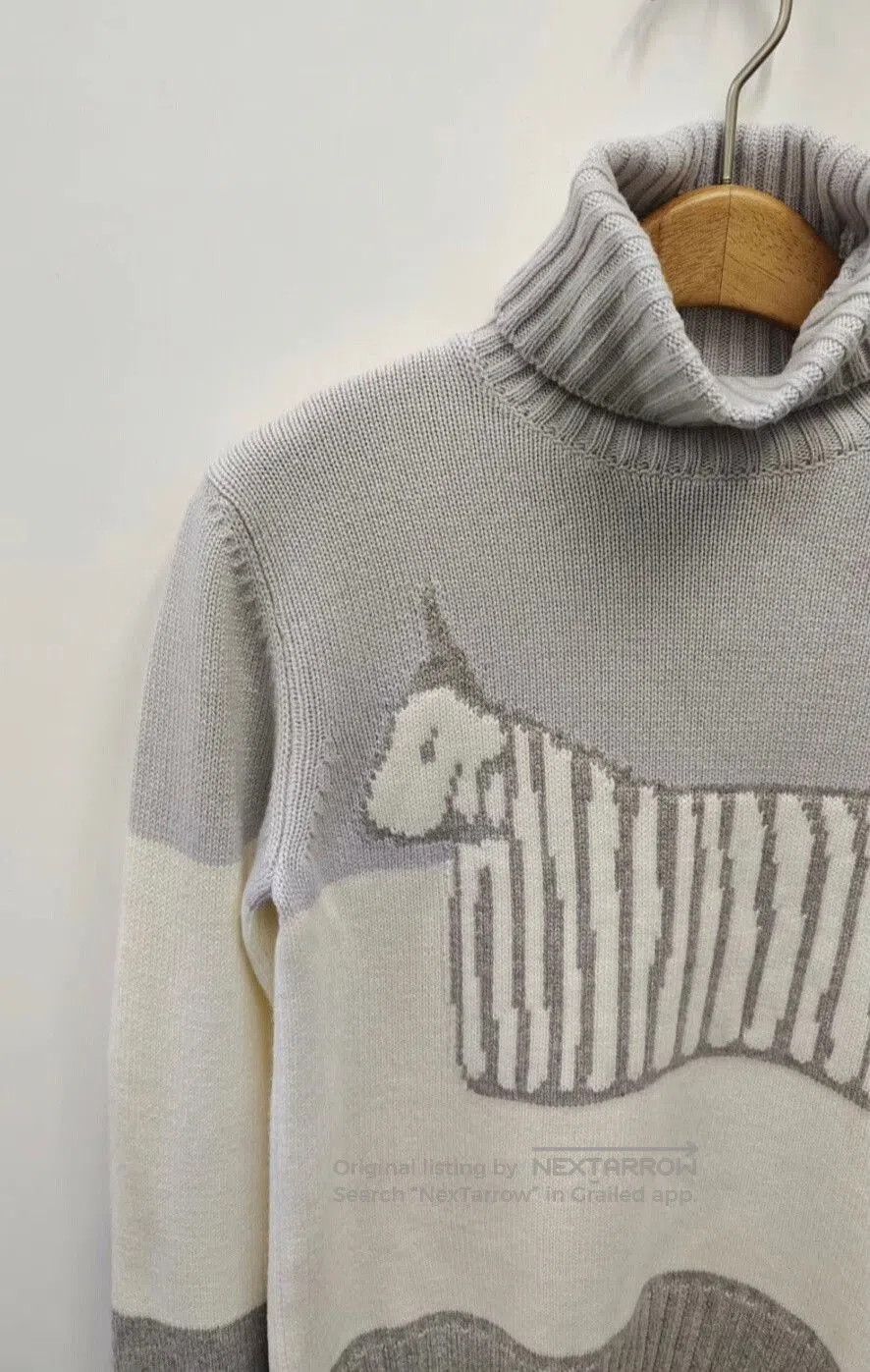 Colombo Classic Cashmere Turtleneck Sweater. Size S / US 4 / IT 40 - 3 Thumbnail