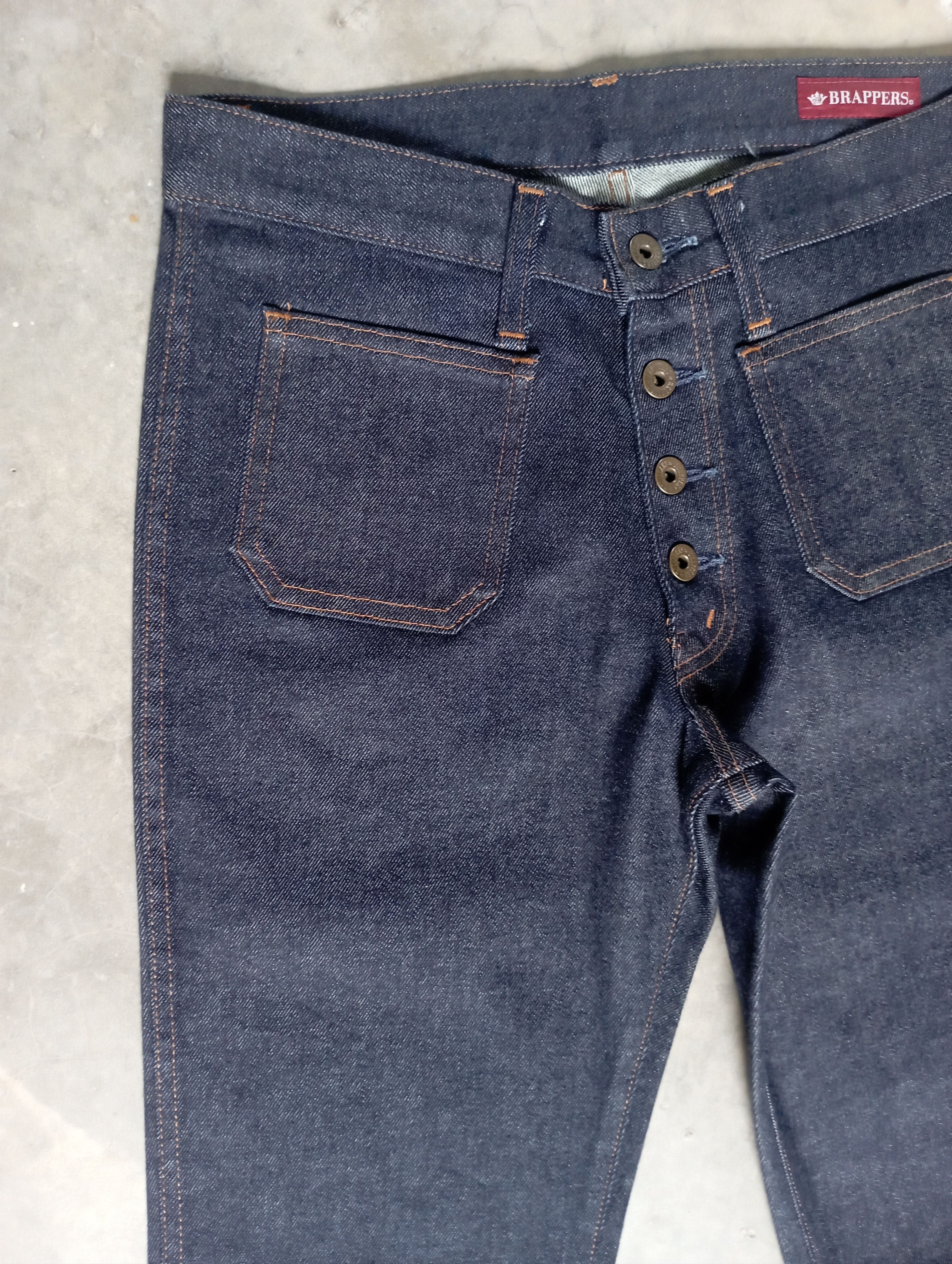 Tornado Mart Super Bellbottom Vintage Made In Jpn Brappers Bellbttom Size US 30 / EU 46 - 8 Thumbnail