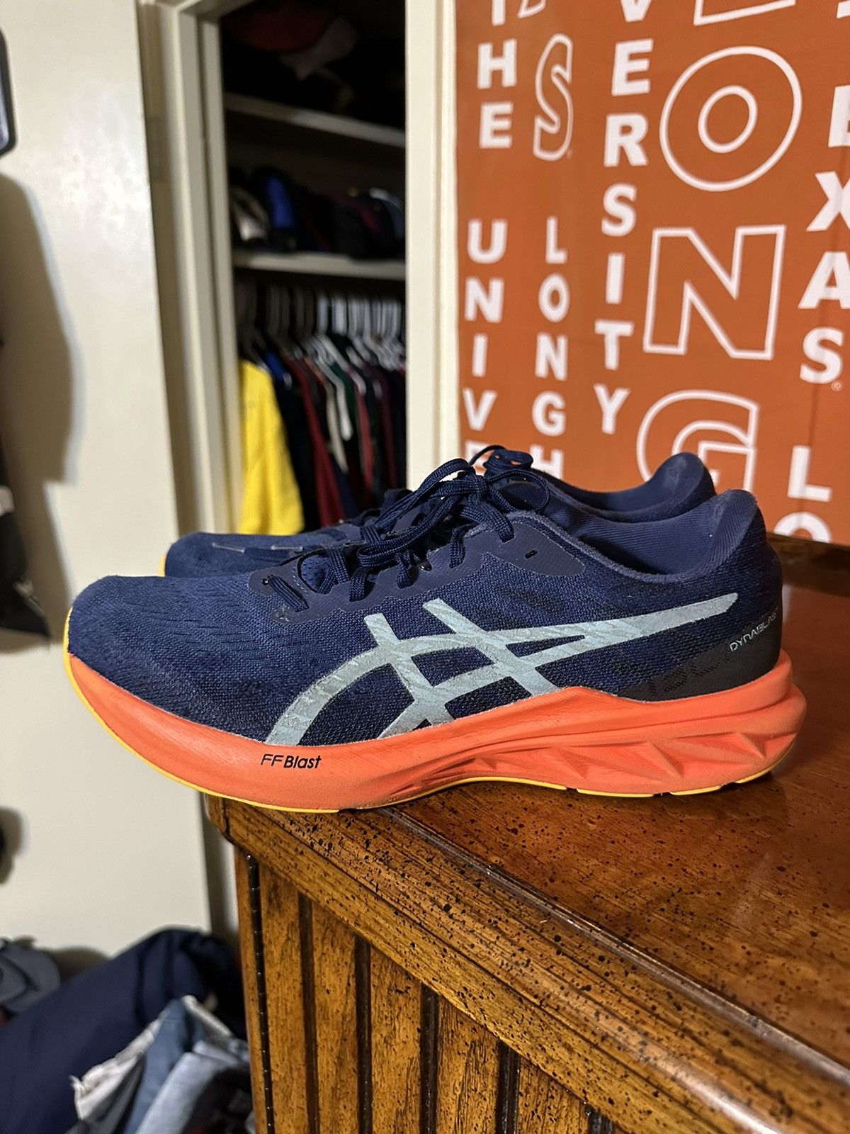 Asics × Vintage vintage Asics DYNABLAST 3 “triple blue” 00s size 10 Size US 10 / EU 43 - 4 Thumbnail