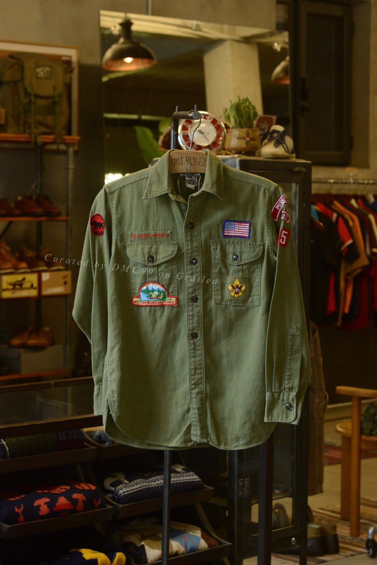 Vintage Vintage 1960s BSA Boy Scout Official Shirt Size US M / EU 48-50 / 2 - 1 Thumbnail