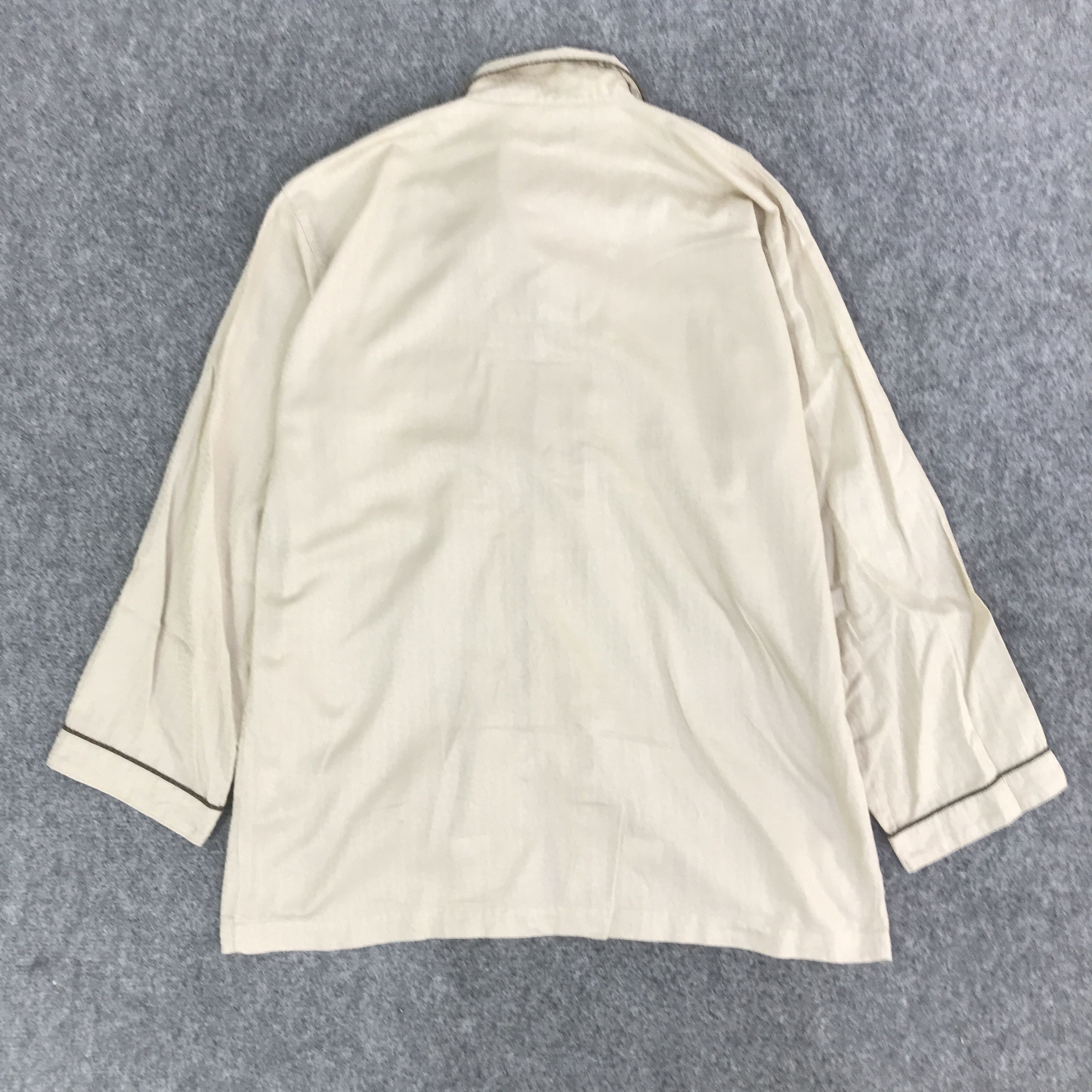 Celine CELINE LONG SLEEVE BUTTON UP T-SHIRT K93B40 Size US L / EU 52-54 / 3 - 3 Thumbnail