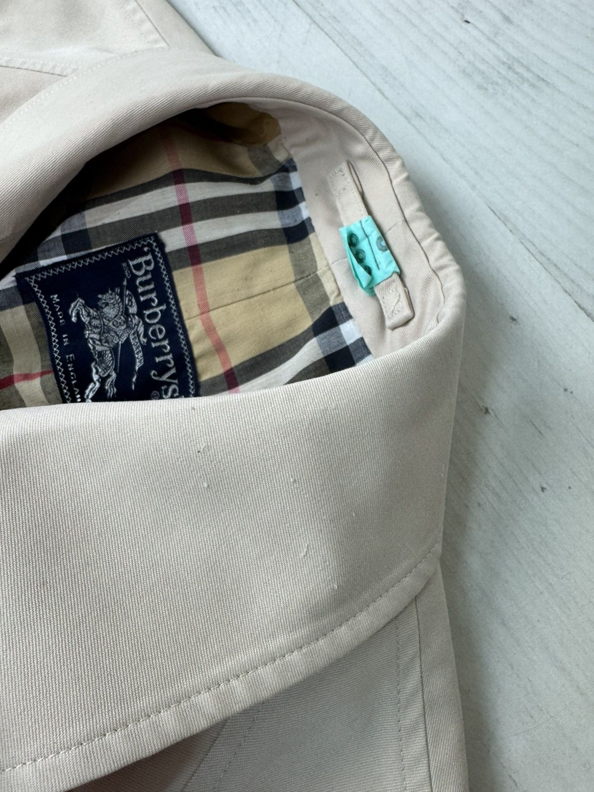 Burberry Vintage Burberrys London Trench Coat Nova Check 90s Size US S / EU 44-46 / 1 - 9 Thumbnail