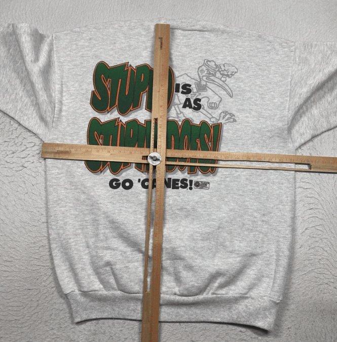 Jerzees Vintage Miami Hurricanes Sweater Mens XL FSU Jerzees Size US XL / EU 56 / 4 - 9 Thumbnail