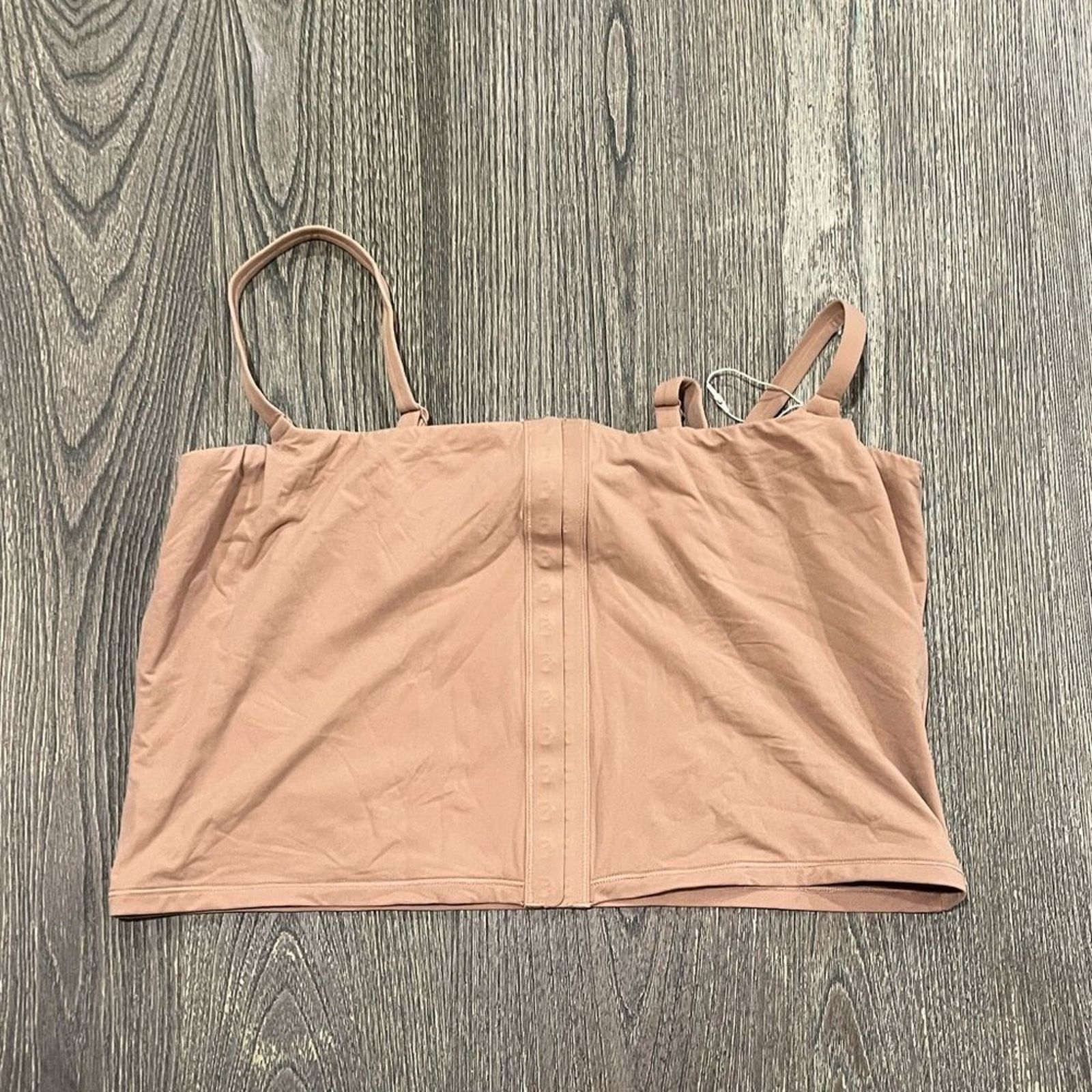 SKIMS NWT Skims Fits Everybody Adaptive Cami Crop Top Sienna 3X Size 3XL / US 20-22 - 1 Thumbnail