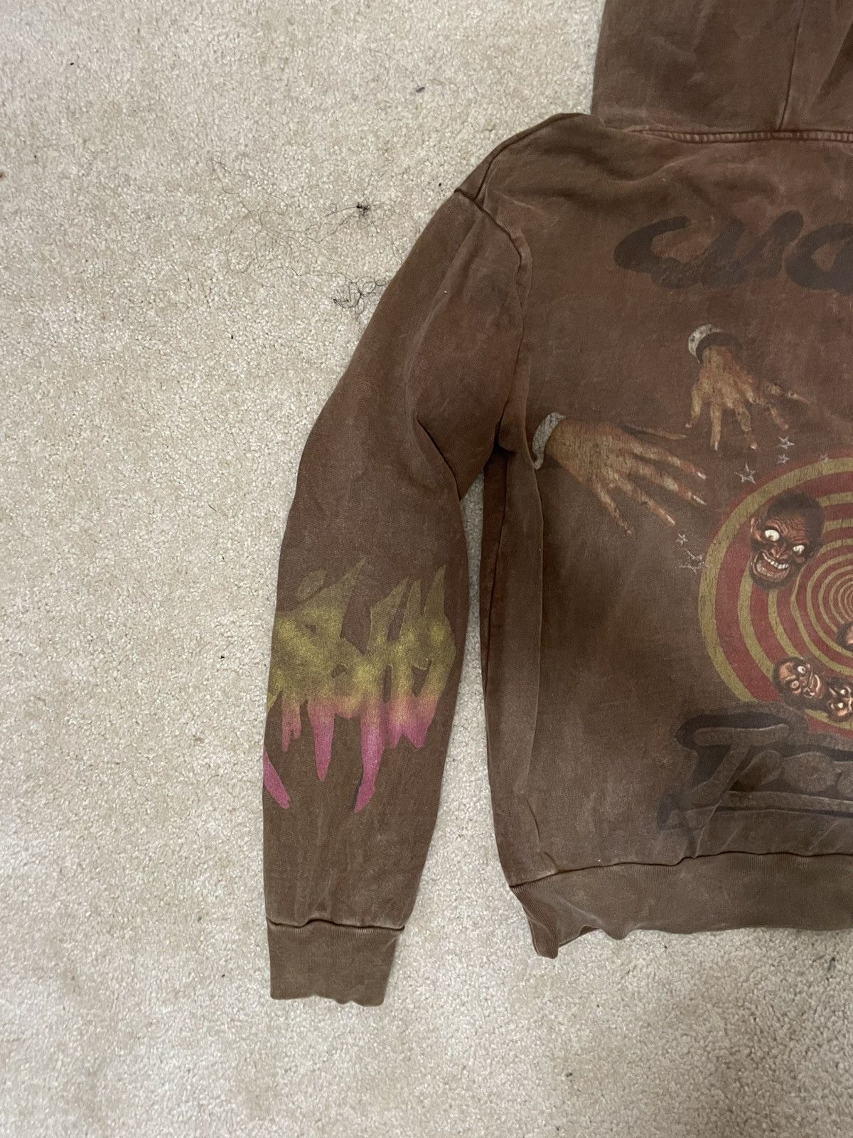 Travis Scott Travis Scott Utopia Tour Brown zip up Size:Small Size US S / EU 44-46 / 1 - 4 Thumbnail