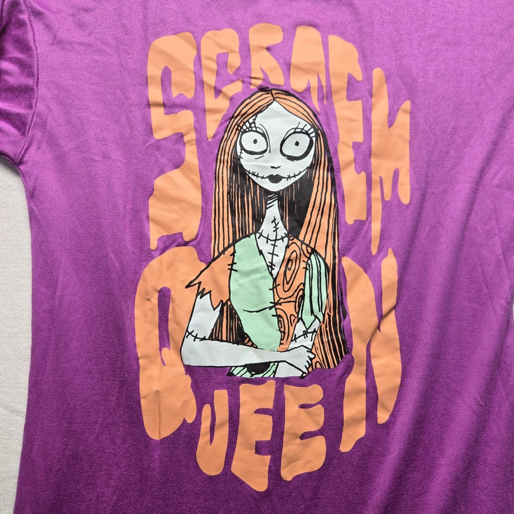 Disney Disney SCREAM QUEEN Shirt Women's S Small Purple Christmas Sleep-shirt Size S / US 4 / IT 40 - 2 Thumbnail
