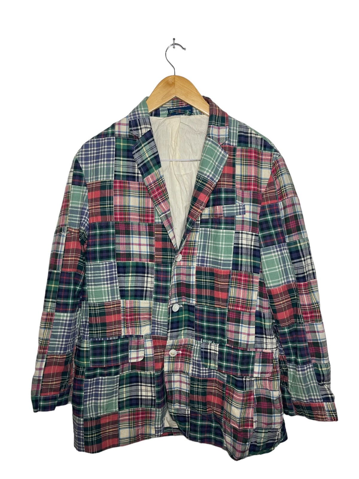 Polo Ralph Lauren × RRL Ralph Lauren × Vintage Vintage Polo Ralph Laurent patchwork coat Size US M / EU 48-50 / 2 - 1 Thumbnail