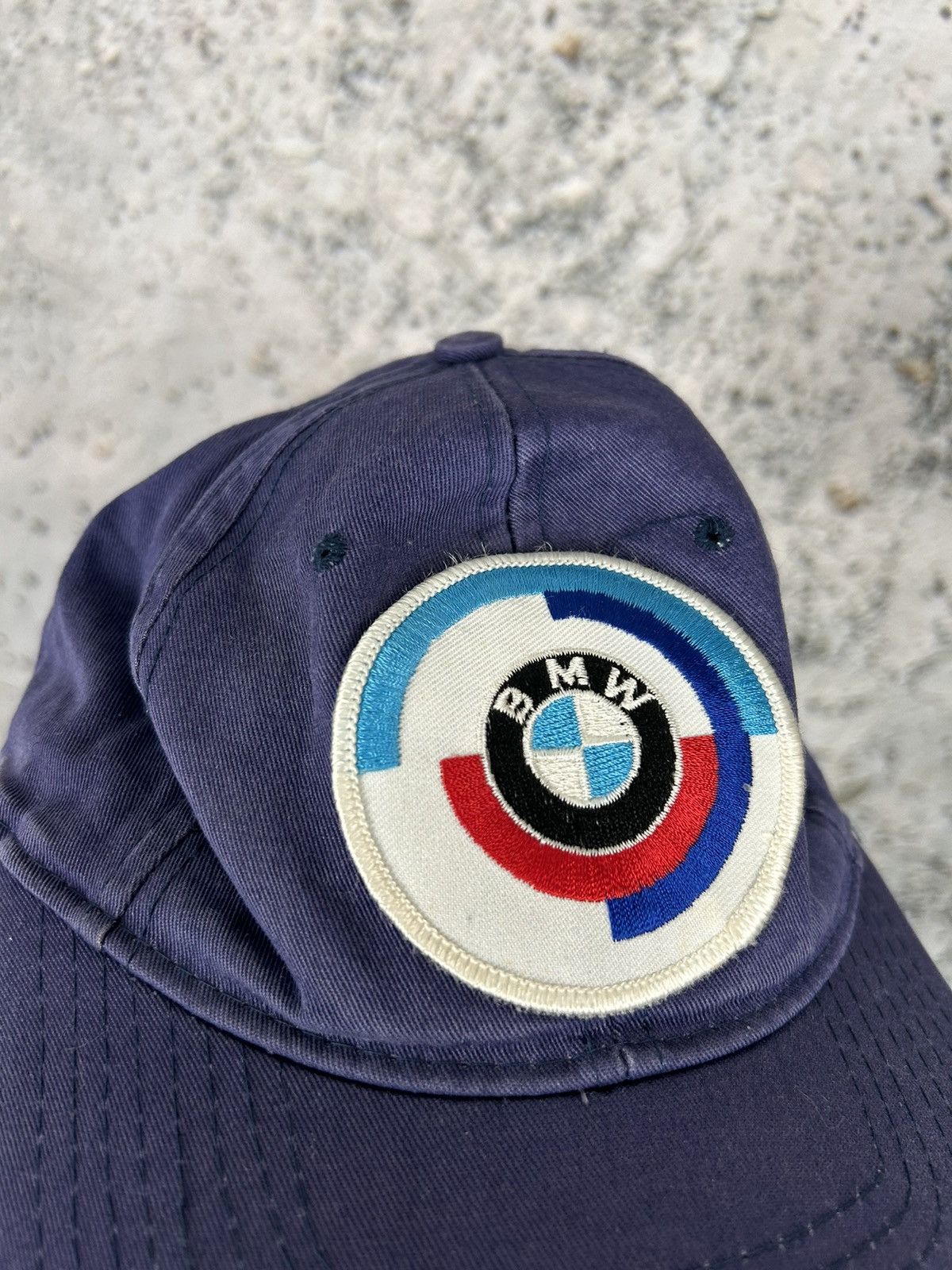 BMW Vintage BMW M Power Motorsport Racing Logo Hat Hype Size ONE SIZE - 2 Thumbnail