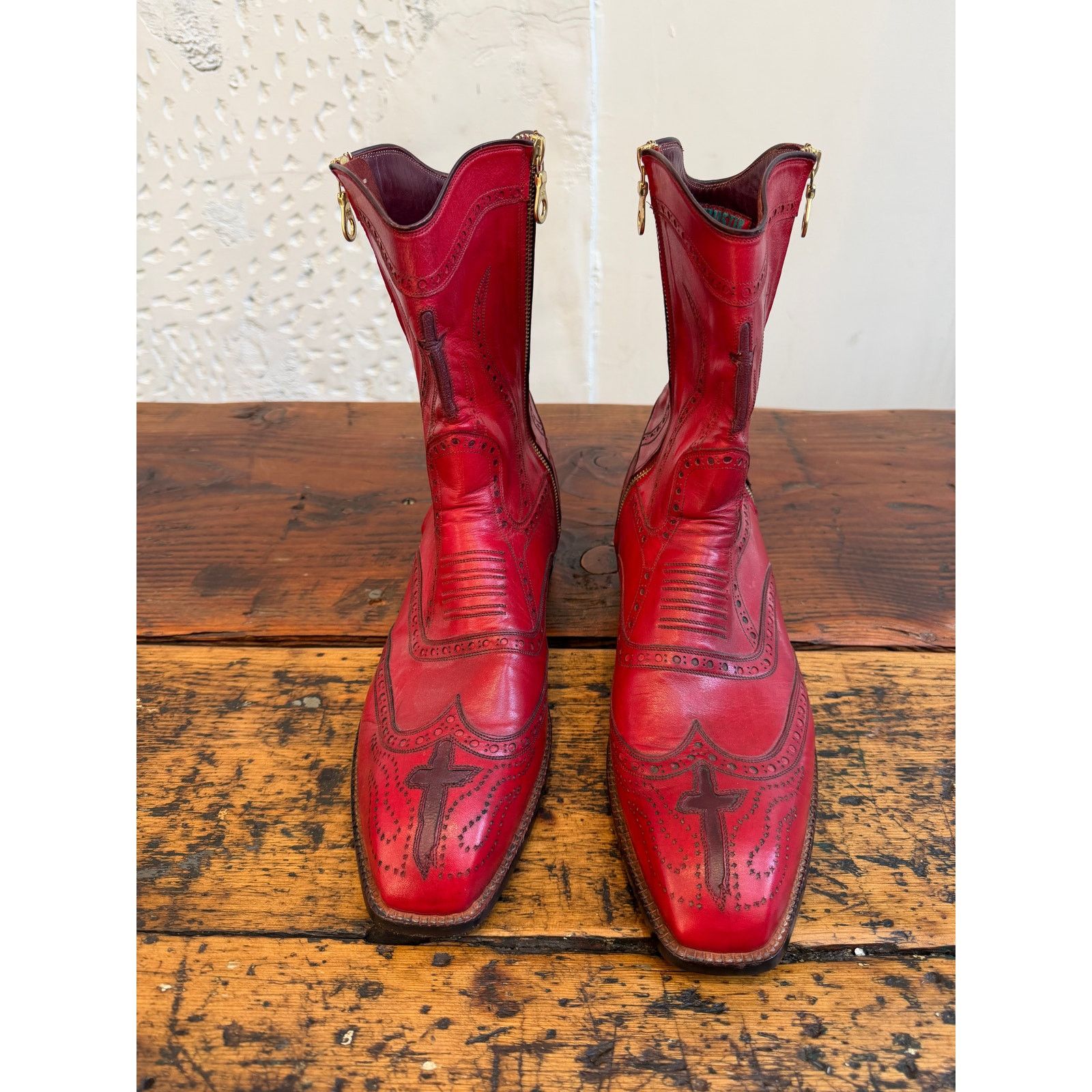 Other Rocketbuster Handmade Custom El Jefe Boots Size US 12 / EU 45 - 1 Thumbnail
