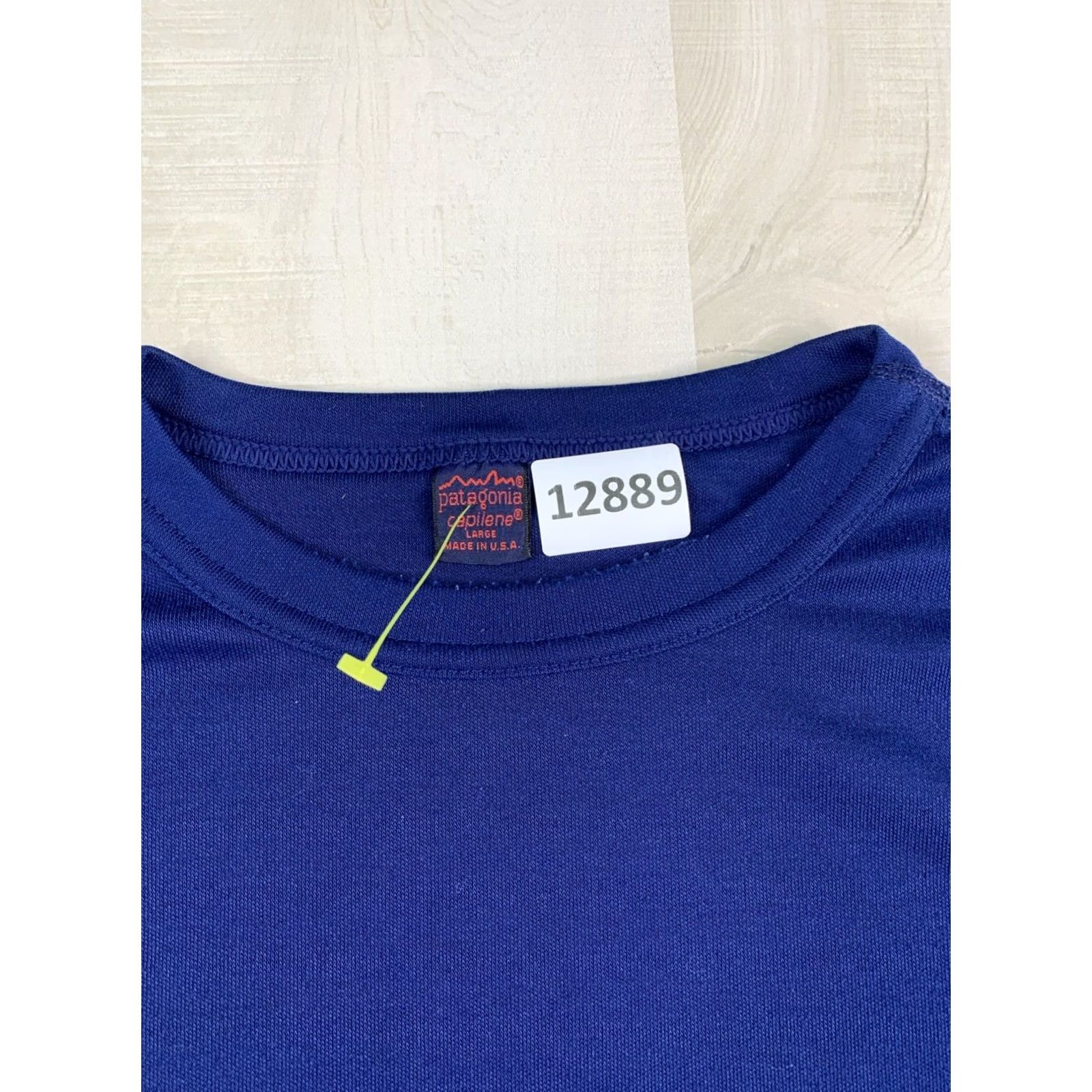 Patagonia VINTAGE Patagonia Capilene Blue Base Layer Long Sleeve Men’s Large Pullover Shirt 90s Activewear Mens Size US L / EU 52-54 / 3 - 2 Thumbnail