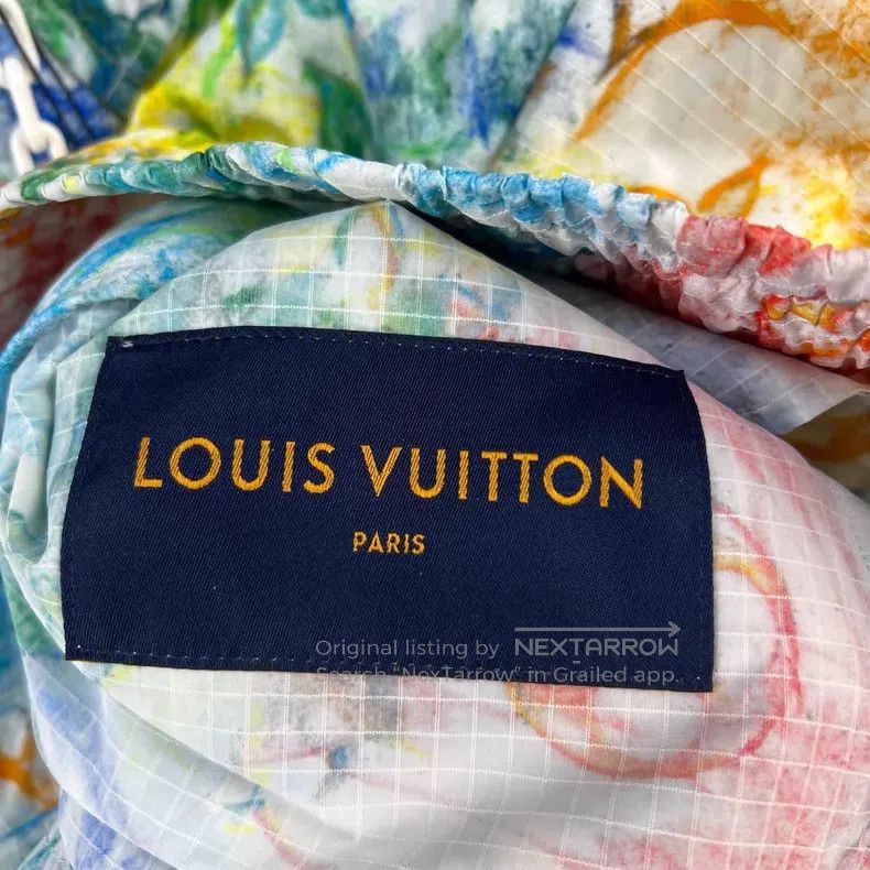 Louis Vuitton Louis Vuitton Old flower full print crayon hooded assault Size US S / EU 44-46 / 1 - 4 Thumbnail