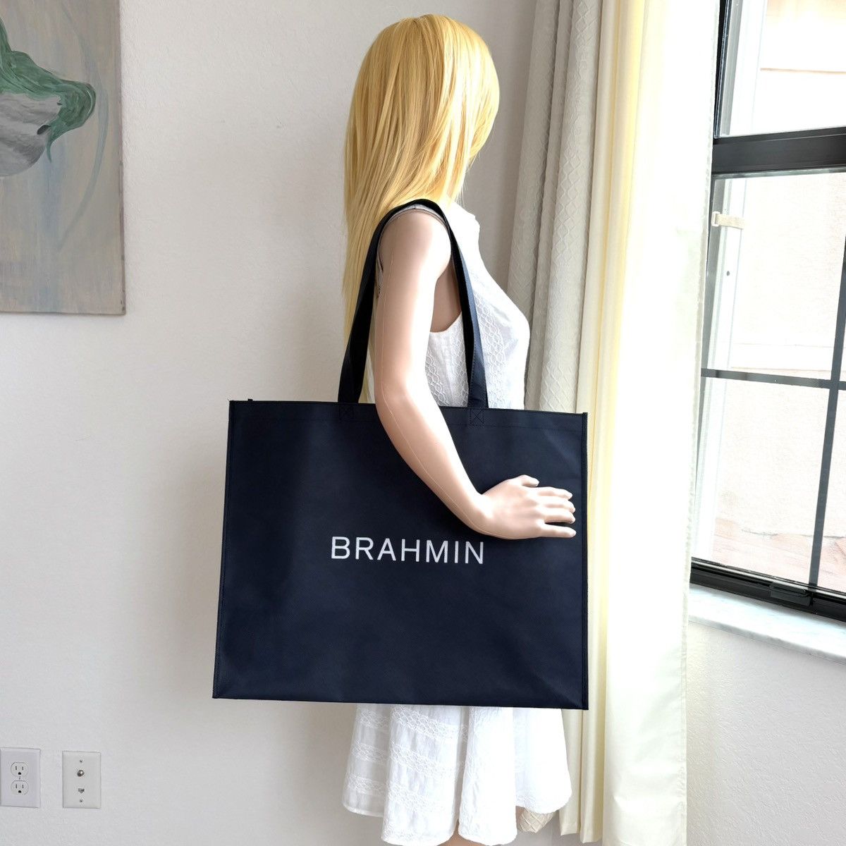 BRAHMIN Reusable Shopping Tote Size ONE SIZE - 5 Thumbnail