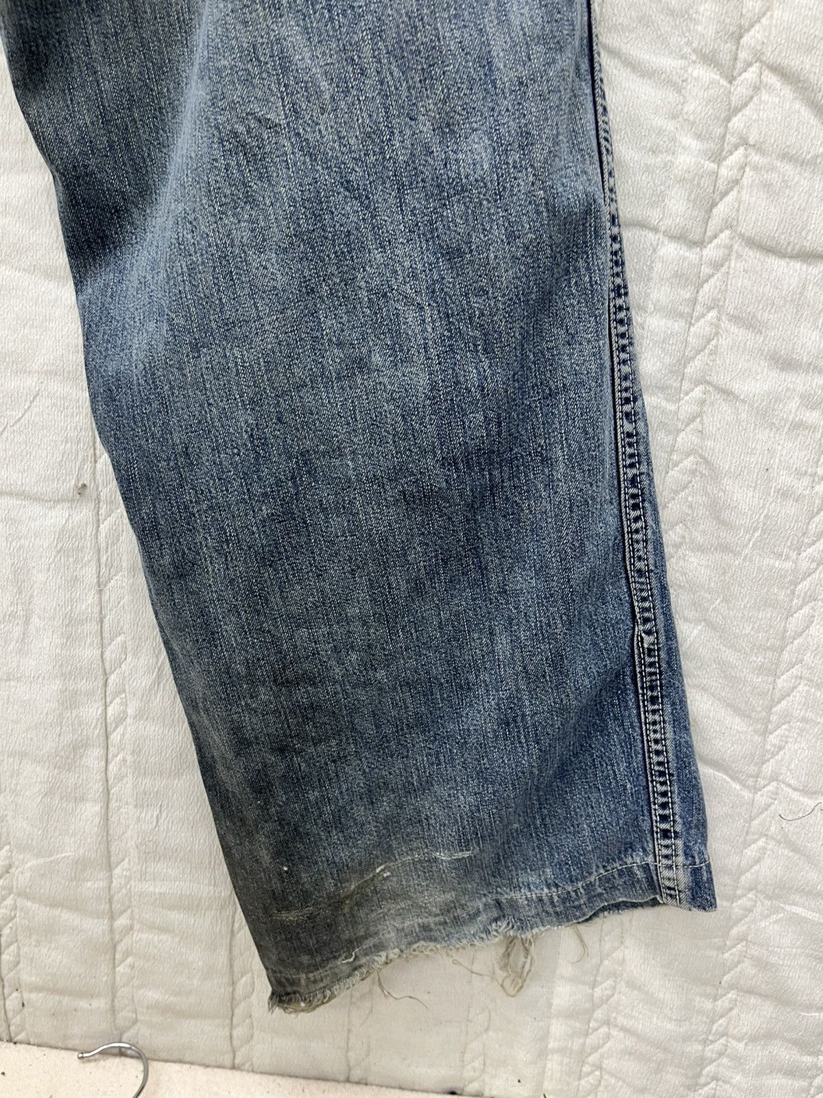 Vintage US ARMY DISTRESSED CARPENTER DENIM Size US 31 - 8 Thumbnail