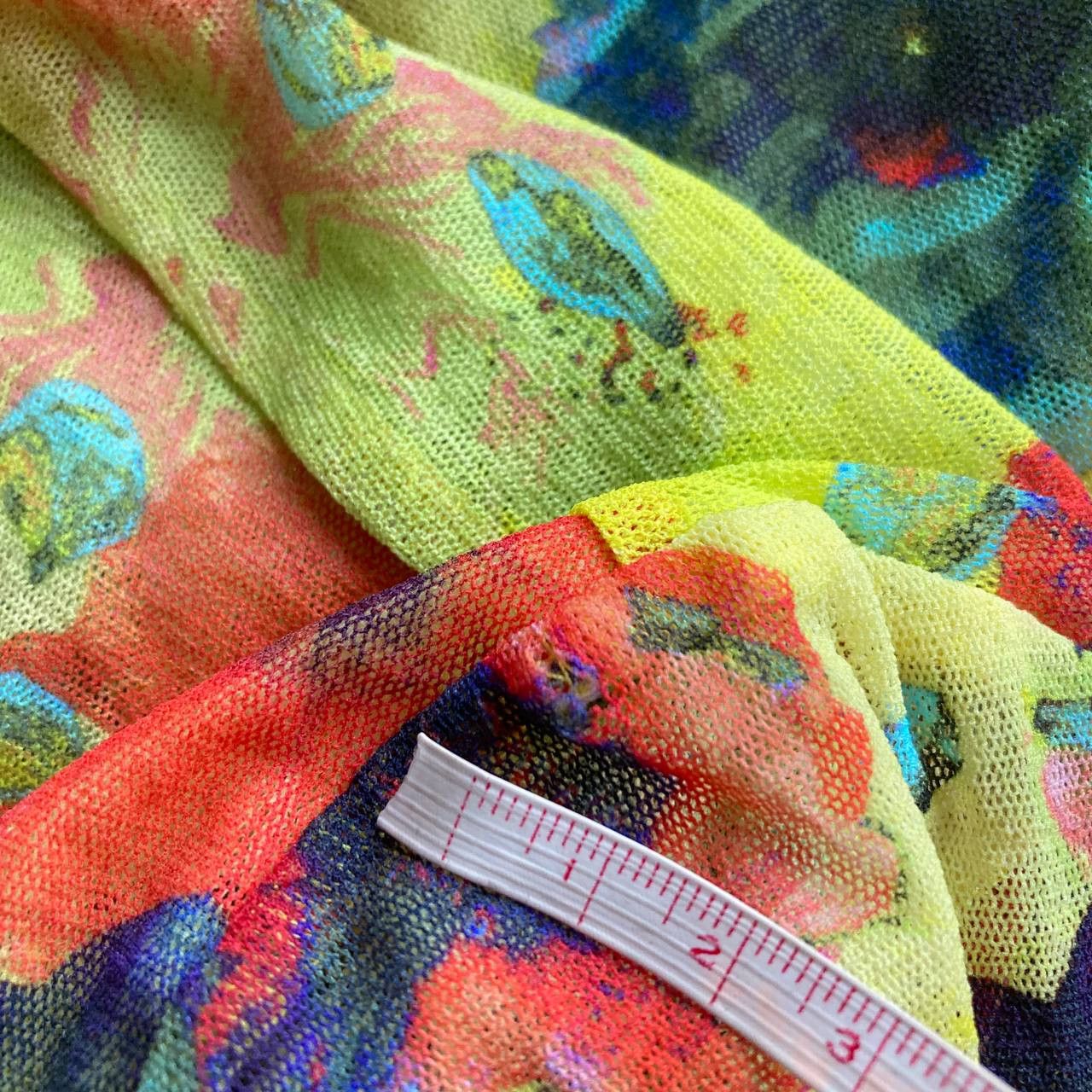 Jean Paul Gaultier Soleil – Sheer Mesh Floral Buttoned Cardigan Size L / US 10 / IT 46 - 12 Thumbnail