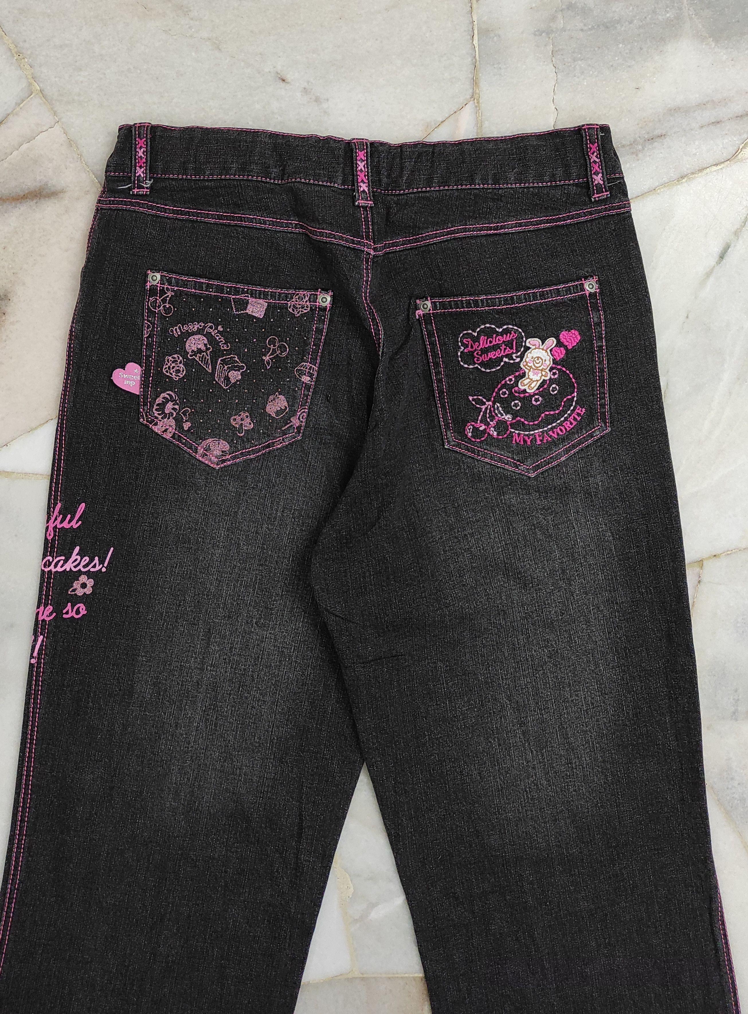Japanese Brand Fw2000 I LOVE MEZZO PIANO JEANS Size 28" / US 6 / IT 42 - 13 Thumbnail