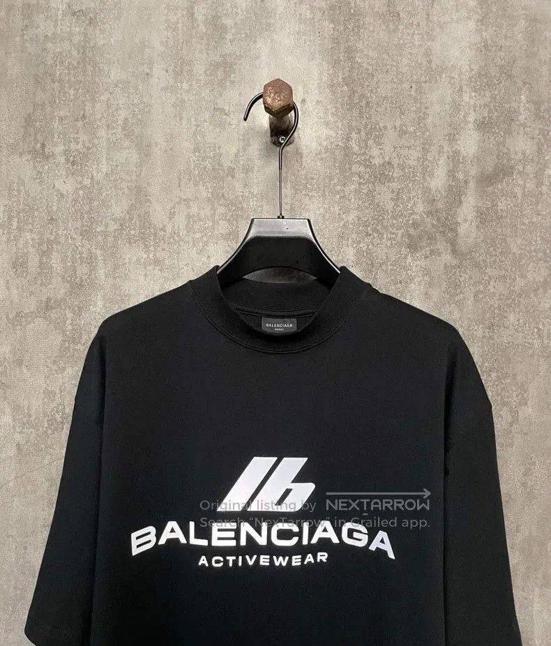 Balenciaga Balenciaga 24 ActiveWear Black T-shirt XS. Size US XS / EU 42 / 0 - 2 Thumbnail