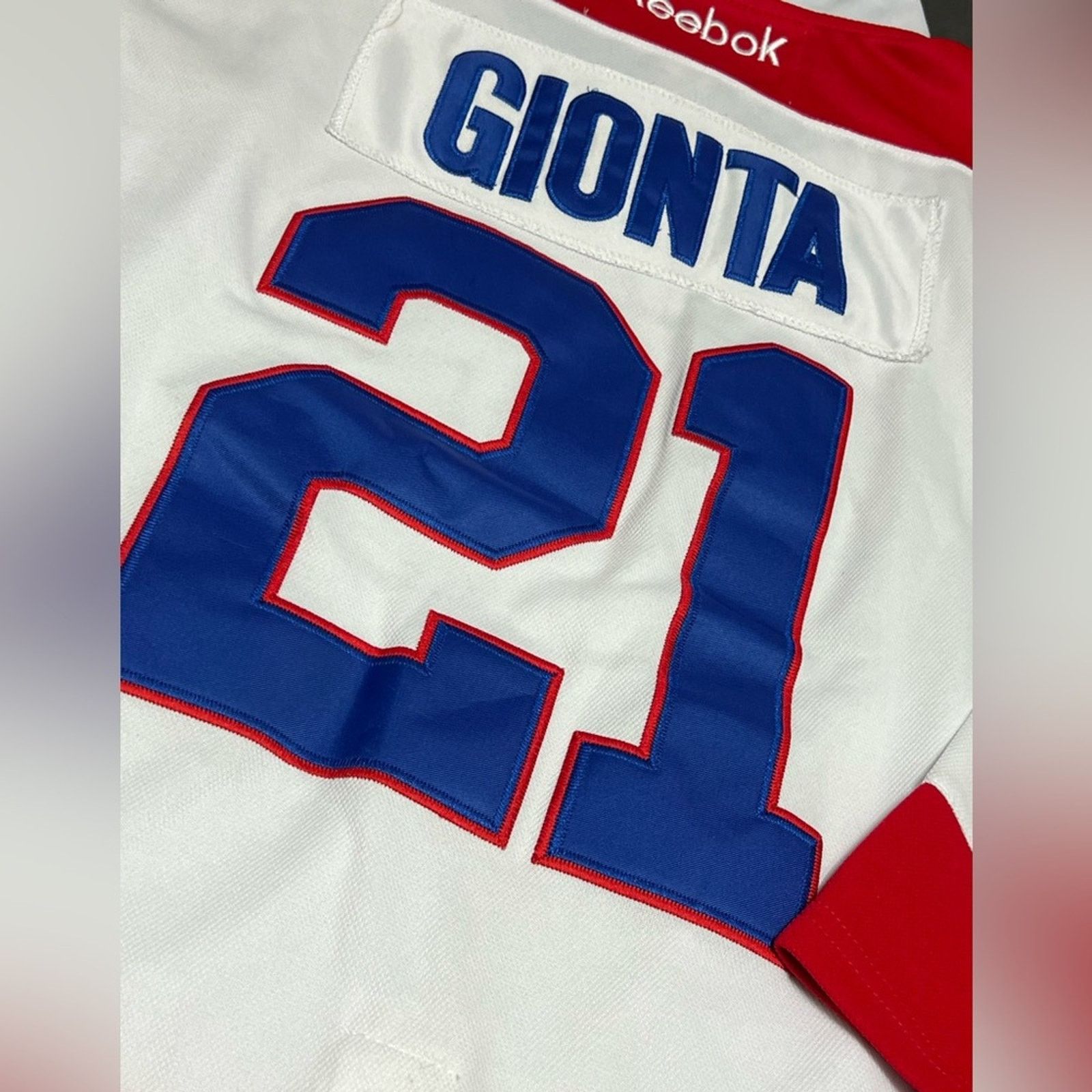 Ccm Montreal Canadians Jersey Gionta Fight Strap Made in Canada Size US XL / EU 56 / 4 - 6 Thumbnail