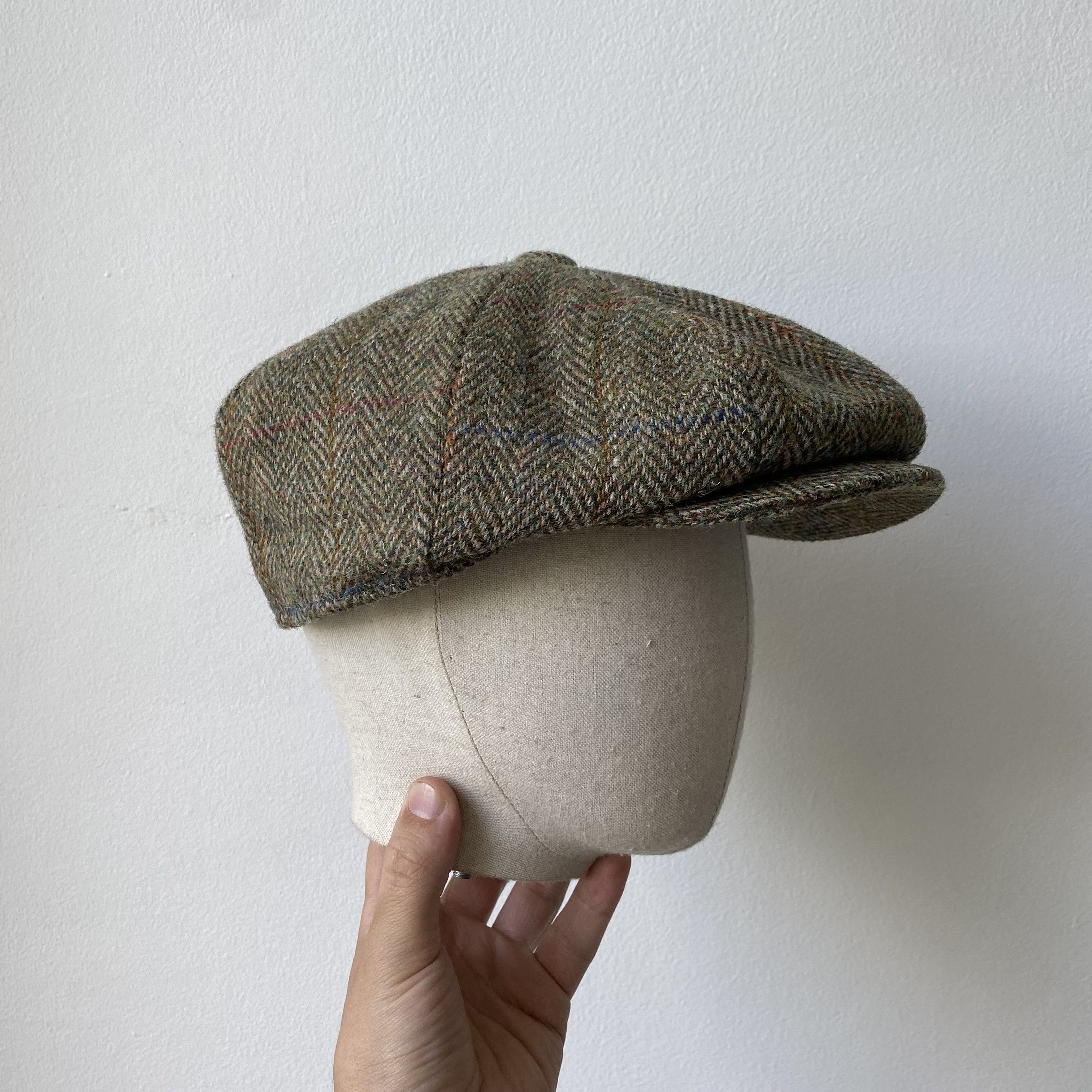 Harris Tweed Vintage Harris Tweed Wool Hat Cap Thomas Shelby Style Size ONE SIZE - 2 Thumbnail