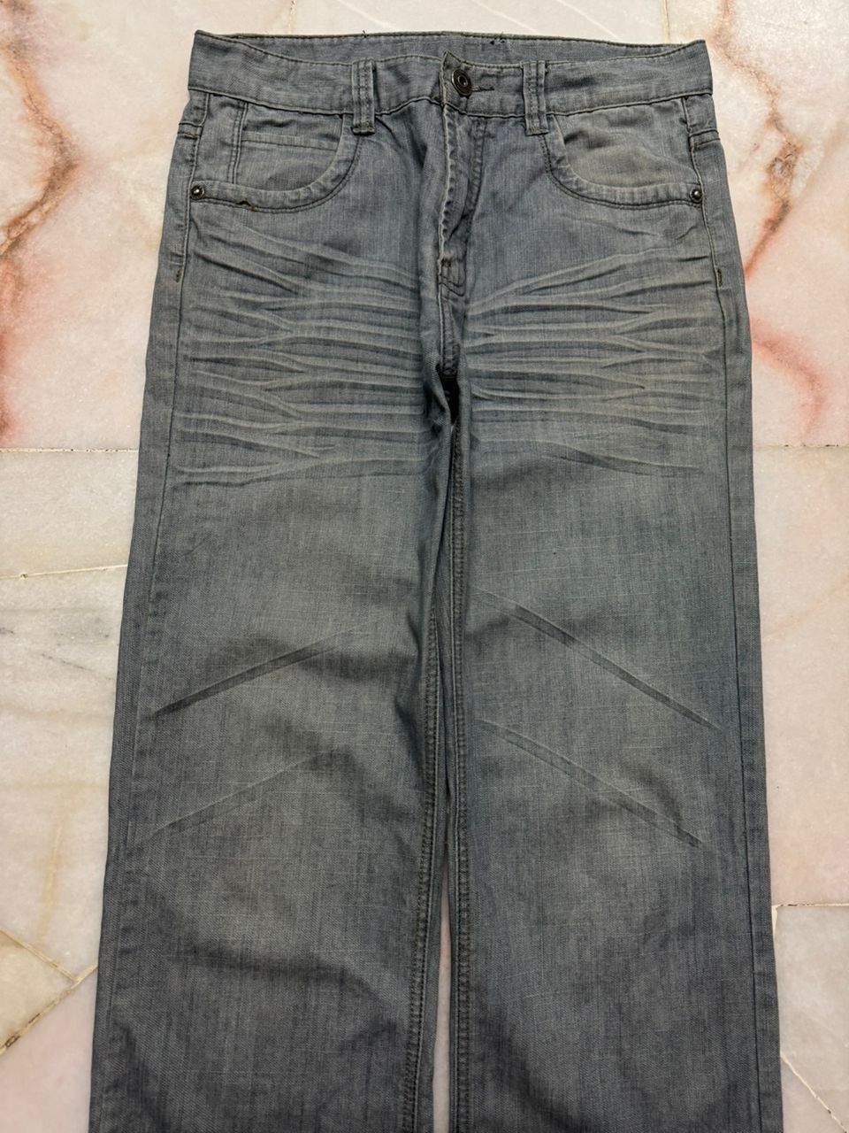 Other 💥Baggy💥Japanese Whisker Mudwash Wide Distressed Insane Jean Size US 30 / EU 46 - 3 Thumbnail